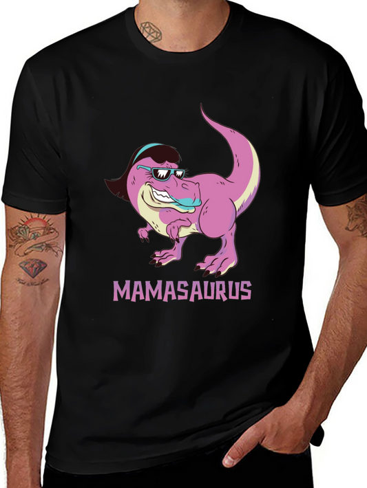 Camiseta Negra Mamasaurus