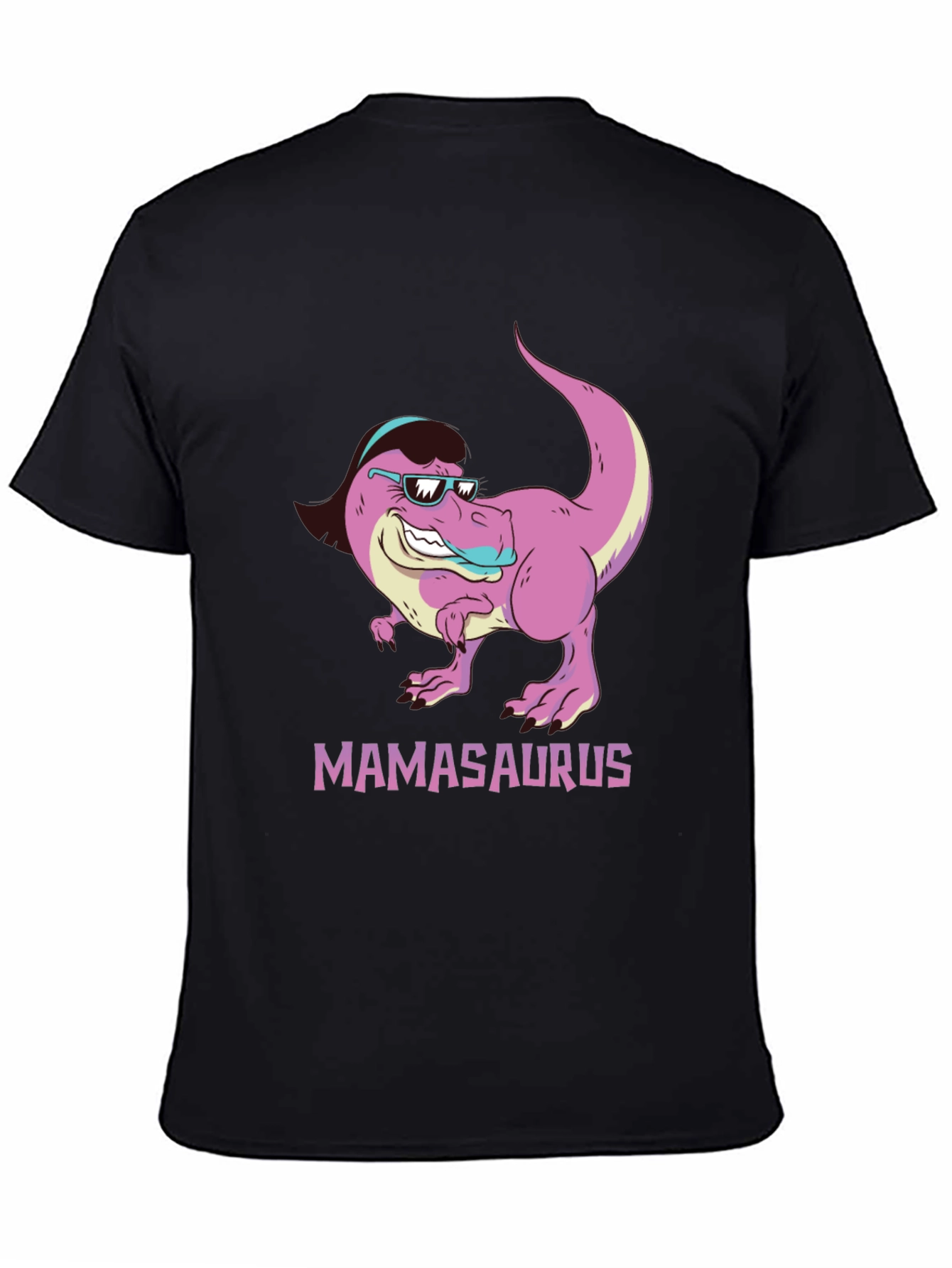 Camiseta Negra Mamasaurus