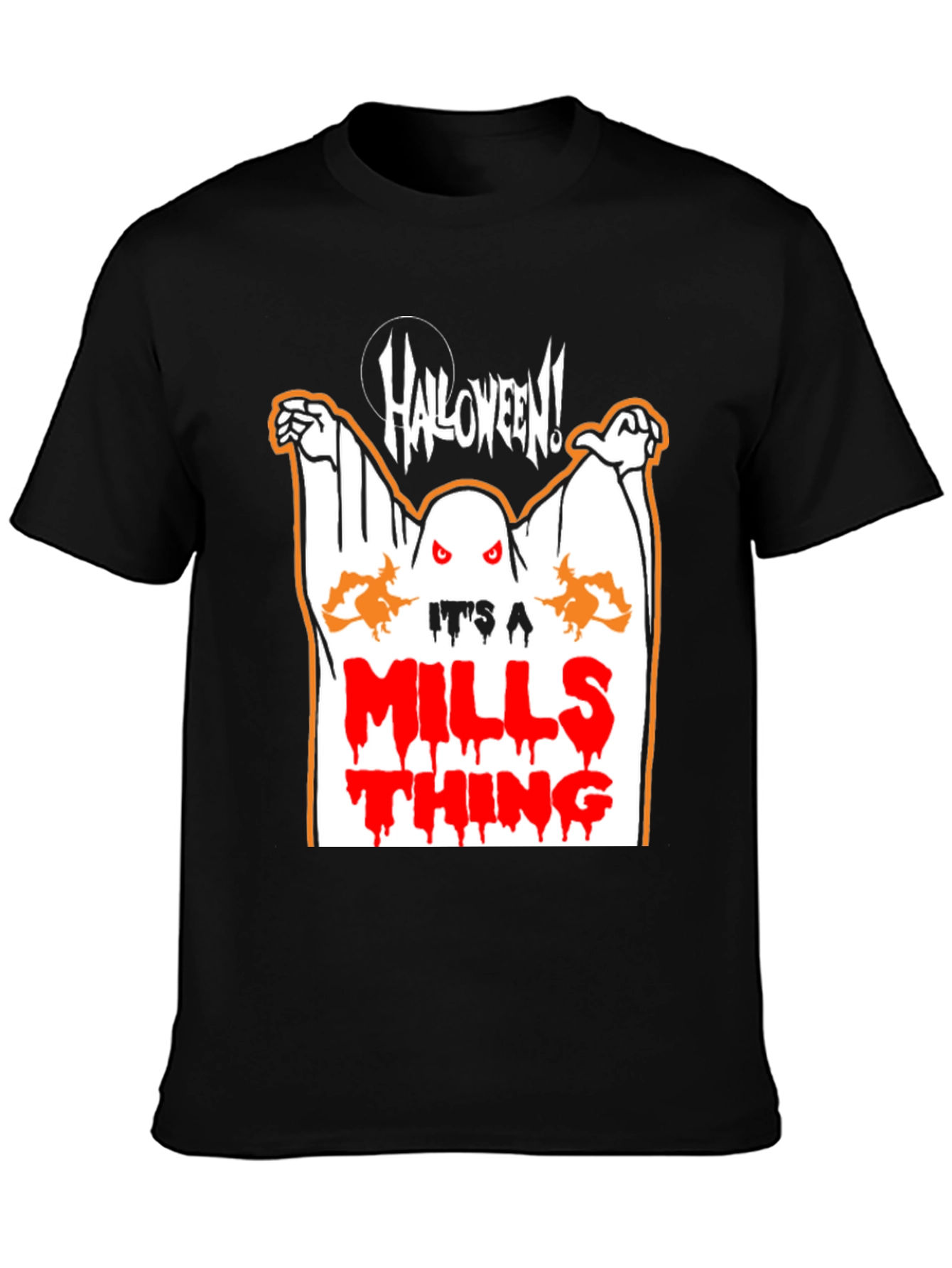 Camiseta Halloween Es Cosa de Mills