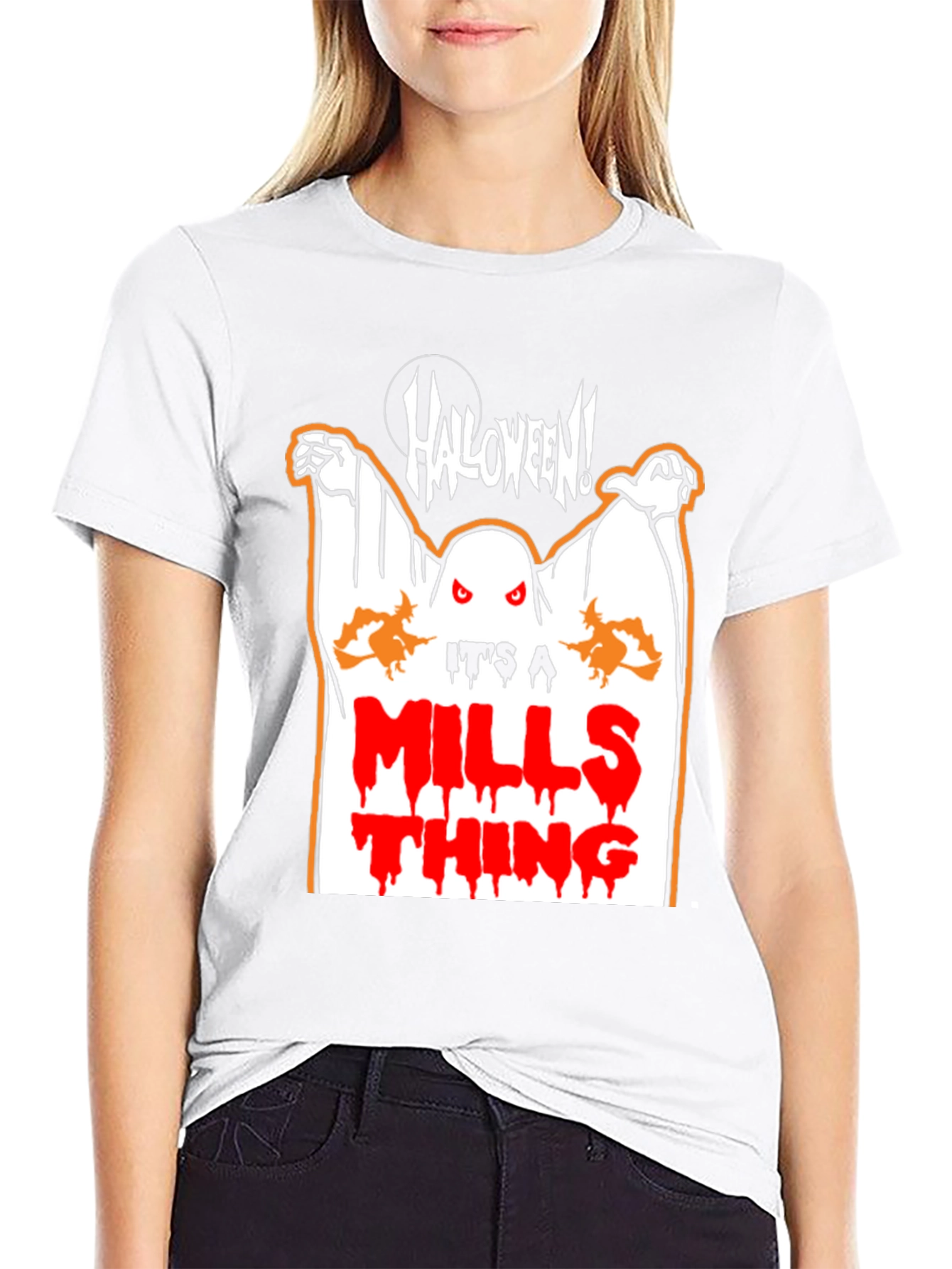 Camiseta Halloween Es Cosa de Mills