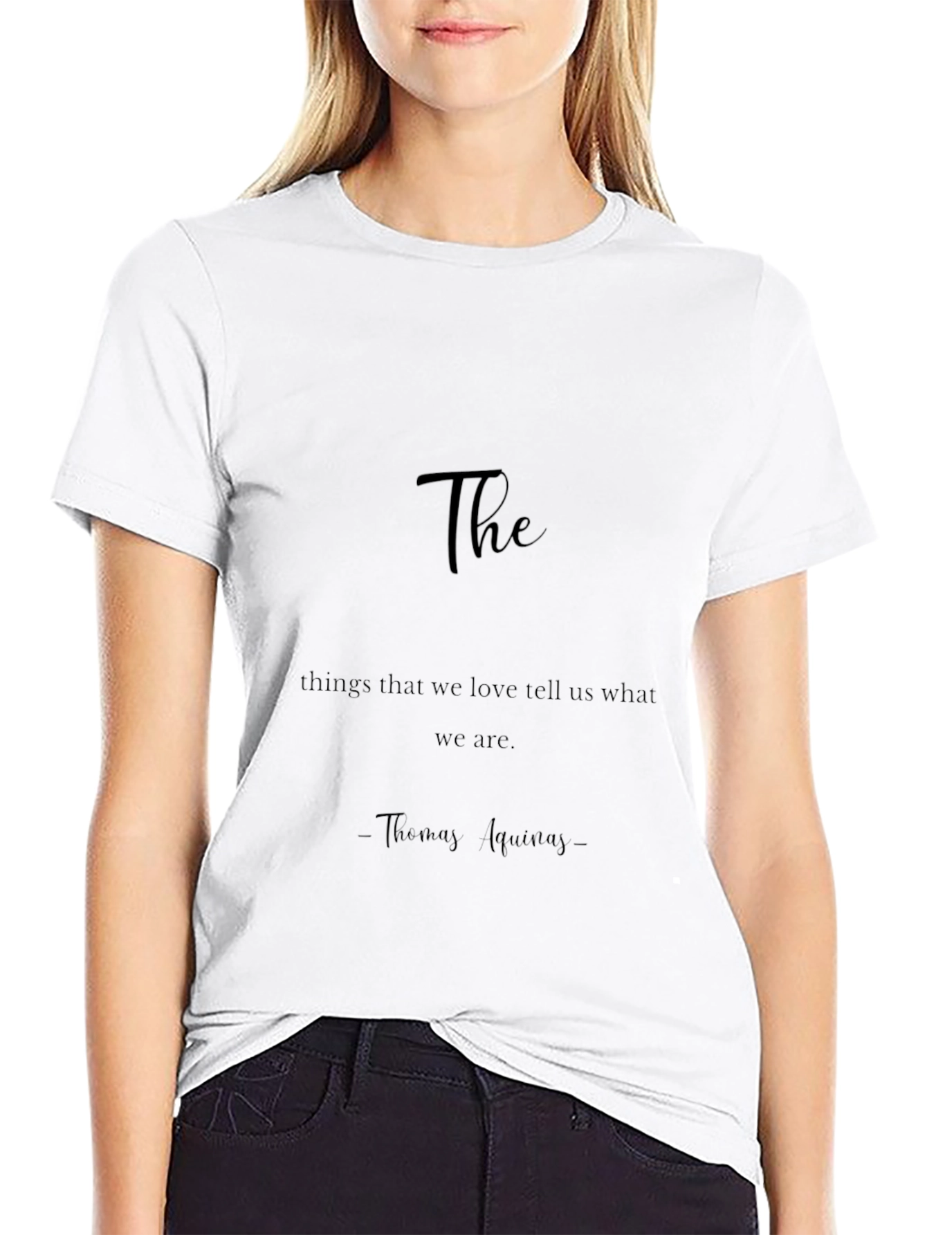 Camiseta Negra con Cita Inspiradora