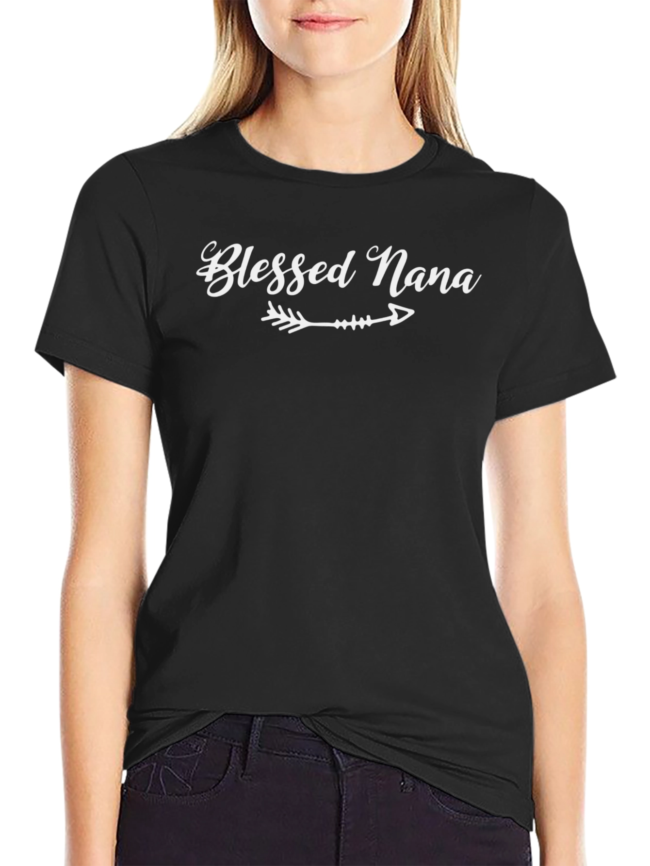 Camiseta Negra Blessed Nana