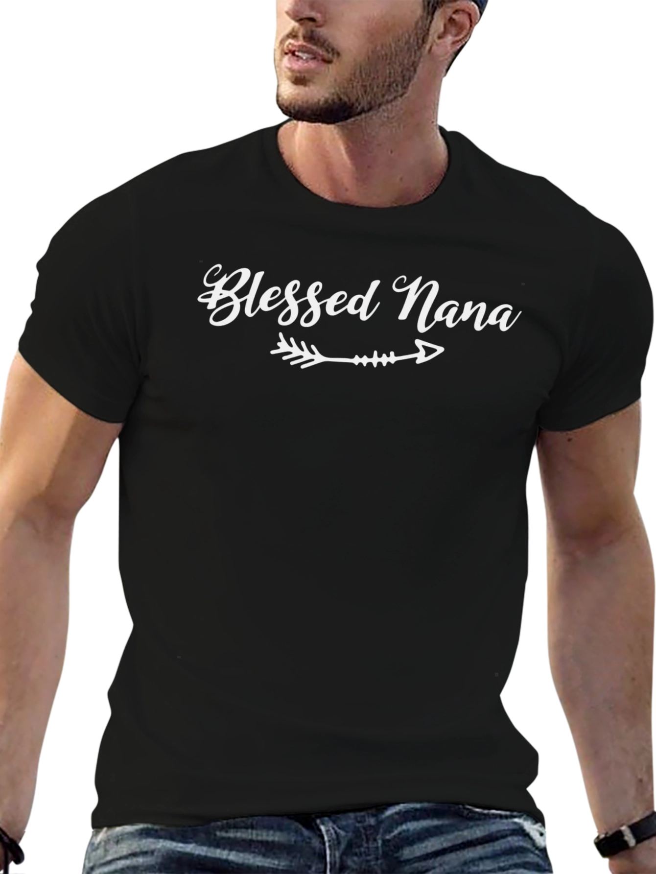 Camiseta Negra Blessed Nana
