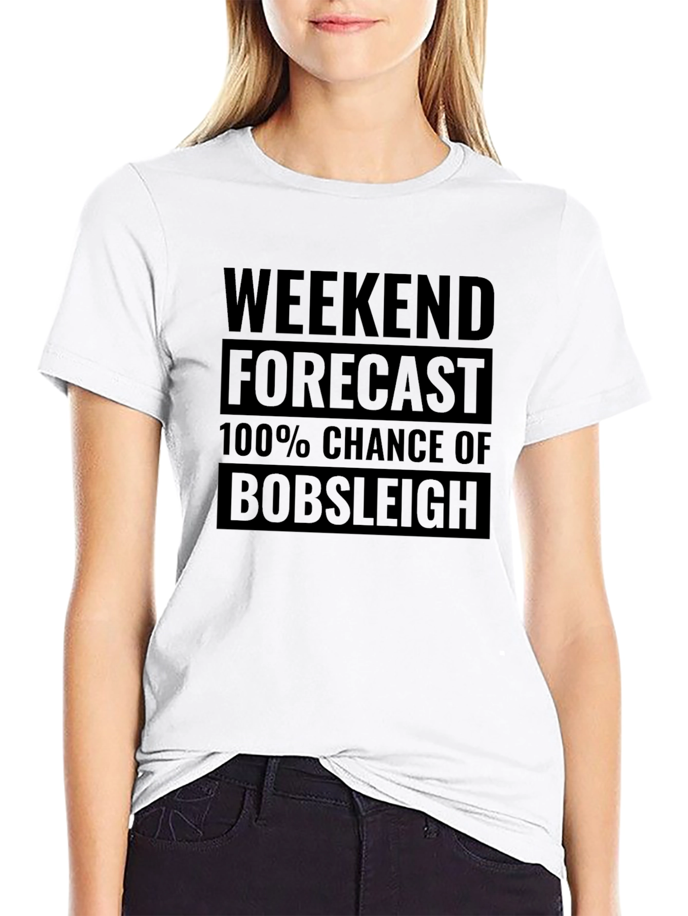 Camiseta Negra: Pronóstico Bobsleigh