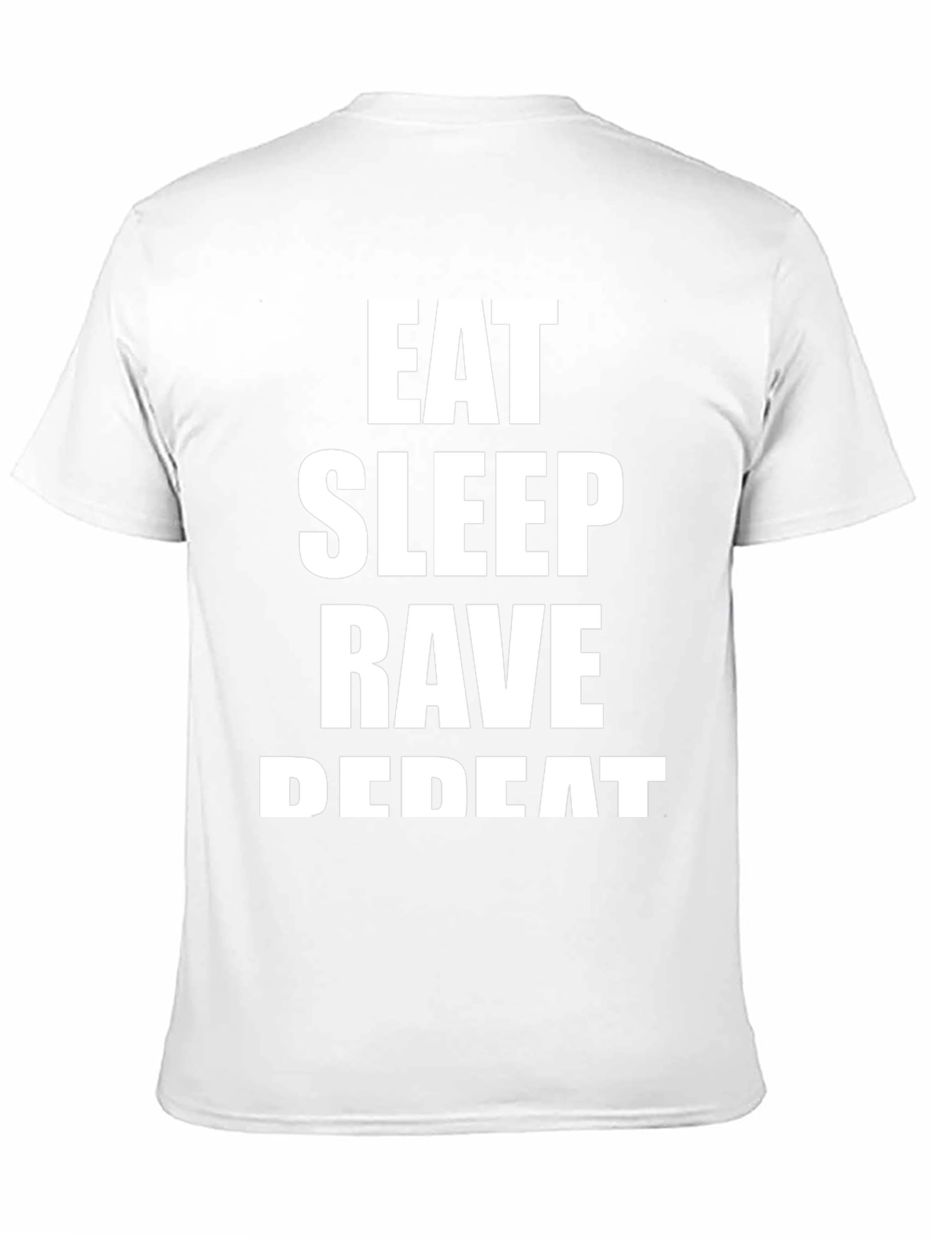 Camiseta Negra Eat Sleep Rave Repeat