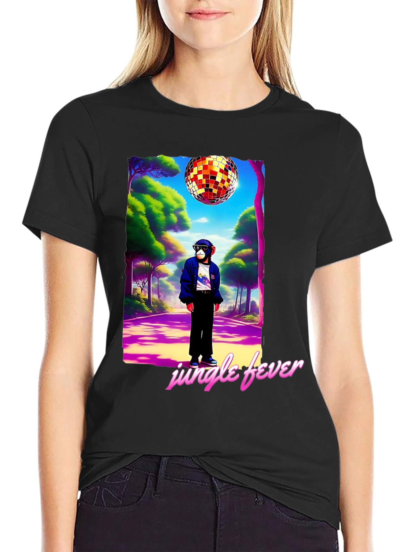 Camiseta Jungle Fever con Diseño Artístico