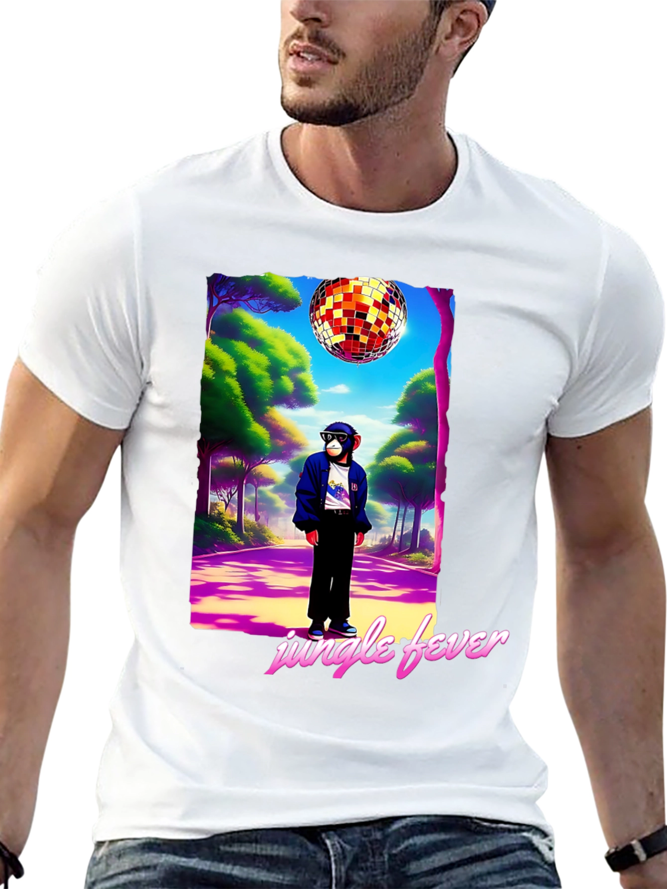 Camiseta Jungle Fever con Diseño Artístico