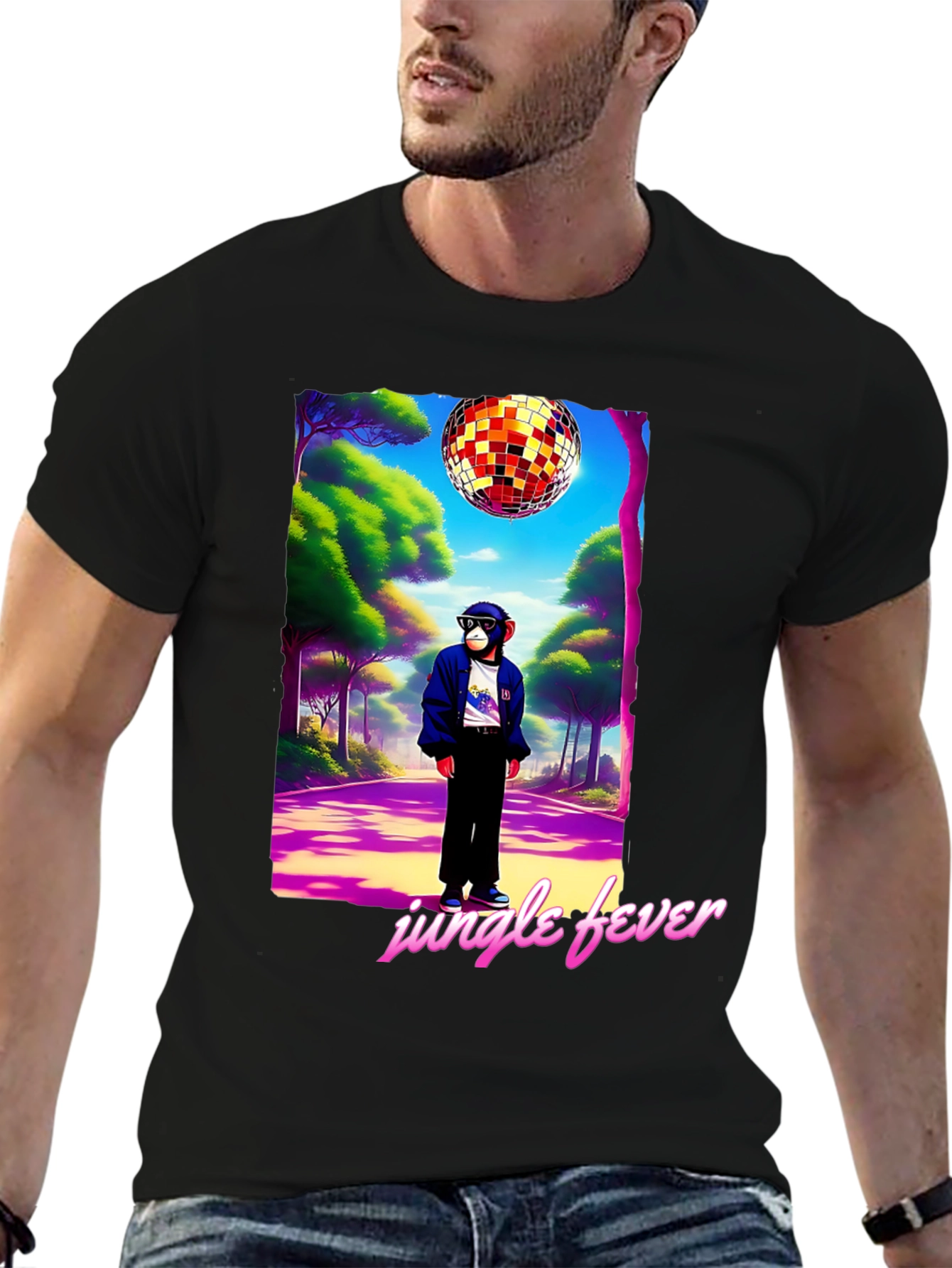 Camiseta Jungle Fever con Diseño Artístico
