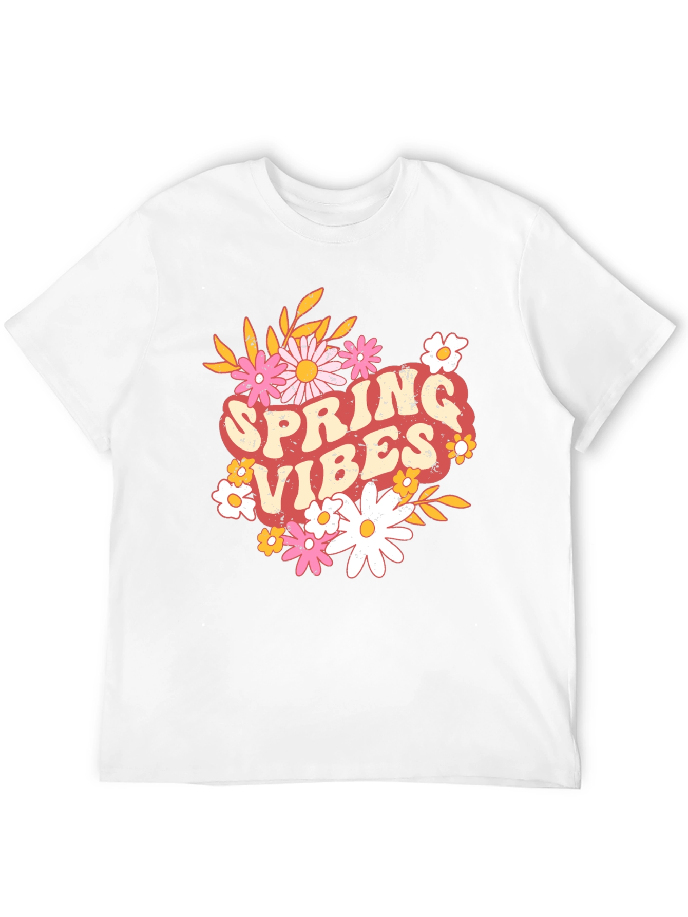 Camiseta Negra de Primavera