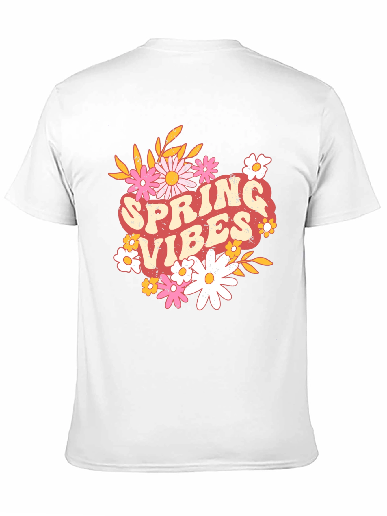 Camiseta Negra de Primavera
