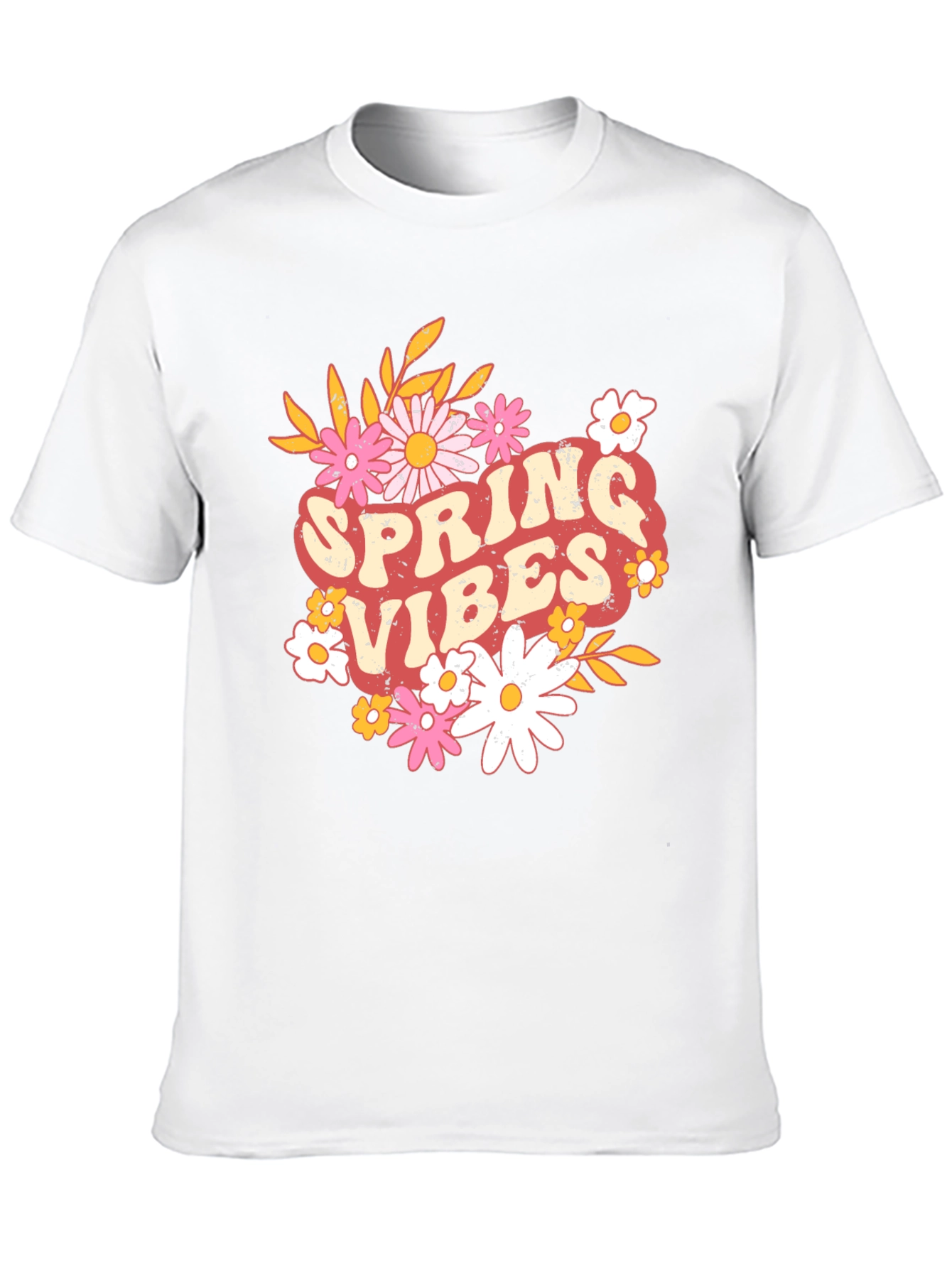 Camiseta Negra de Primavera