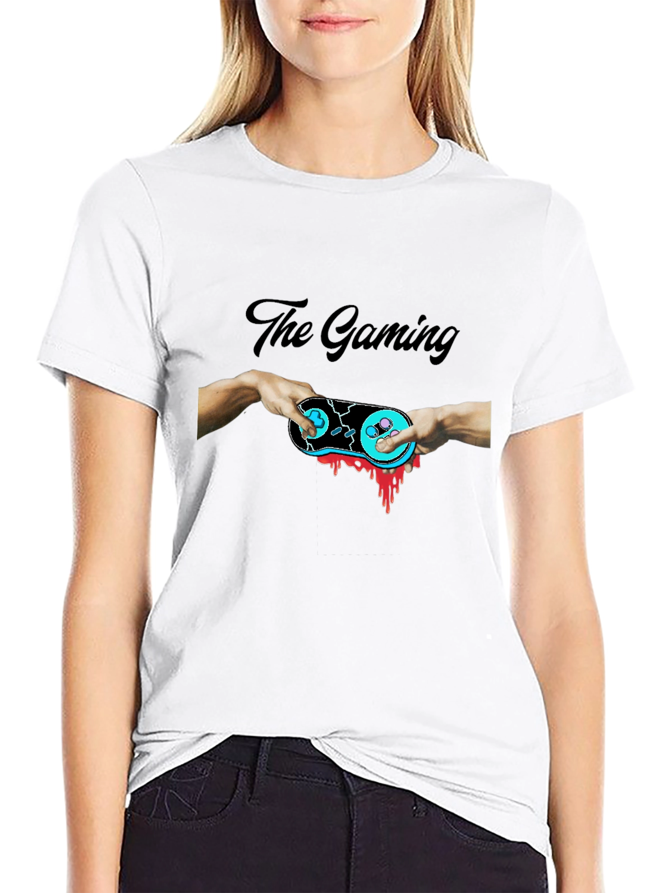 Camiseta Negra Gamer: La Creación del Juego