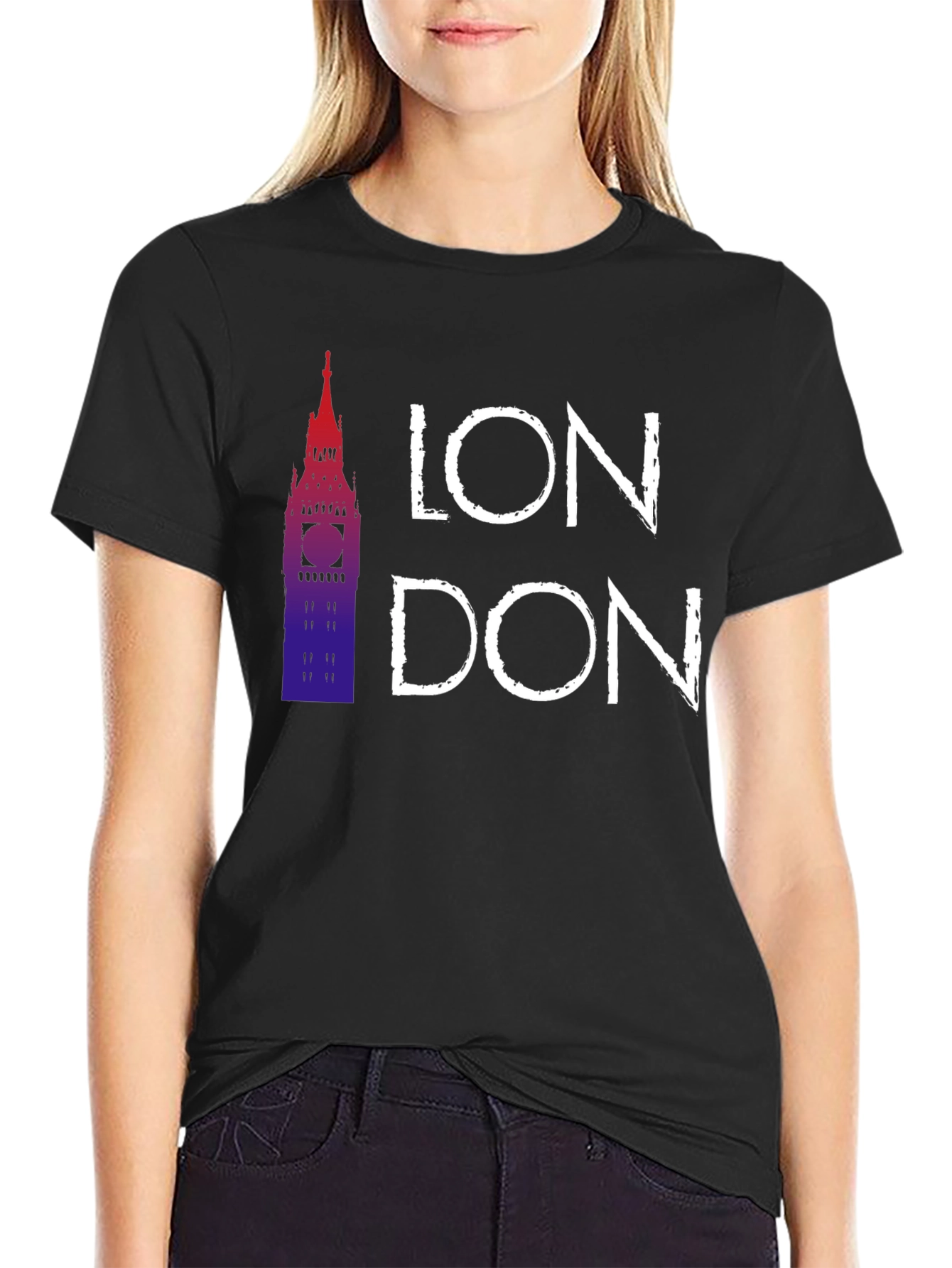 Camiseta Hombre Diseño Londres Big Ben