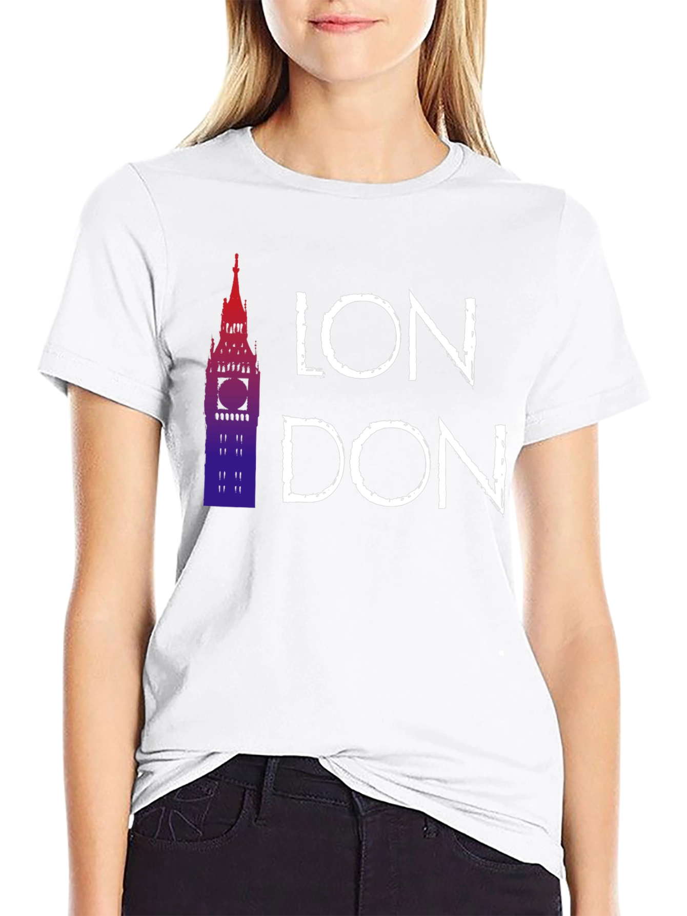 Camiseta Hombre Diseño Londres Big Ben