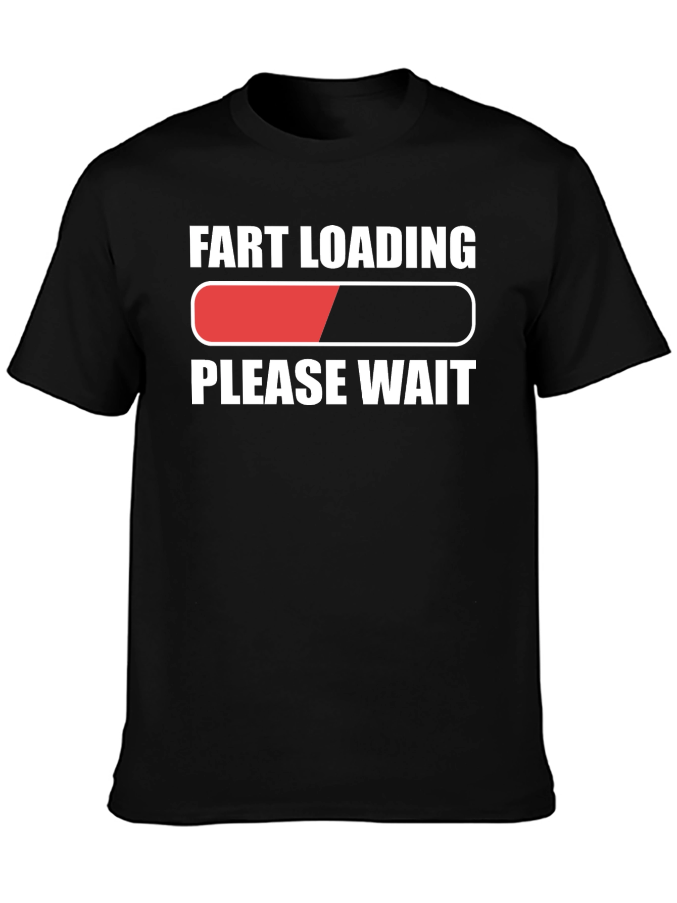 Camiseta Negra Fart Loading
