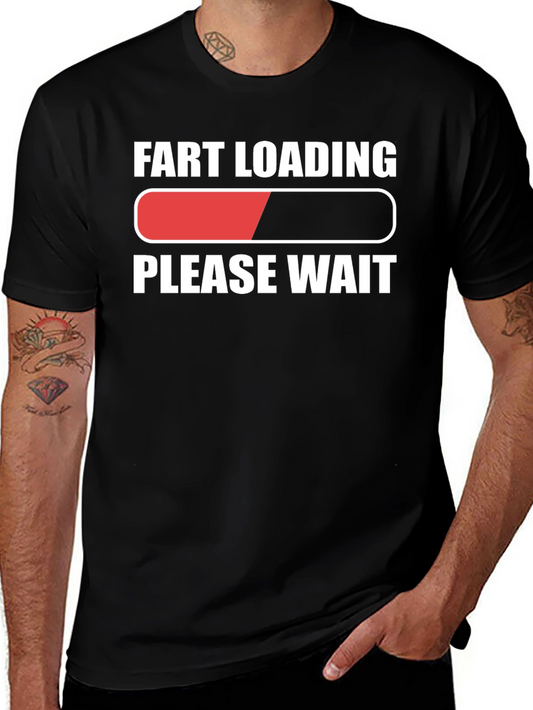 Camiseta Negra Fart Loading