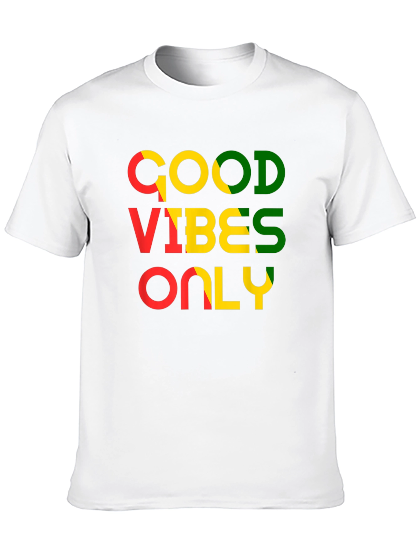 Camiseta Negra con Diseño Good Vibes Only
