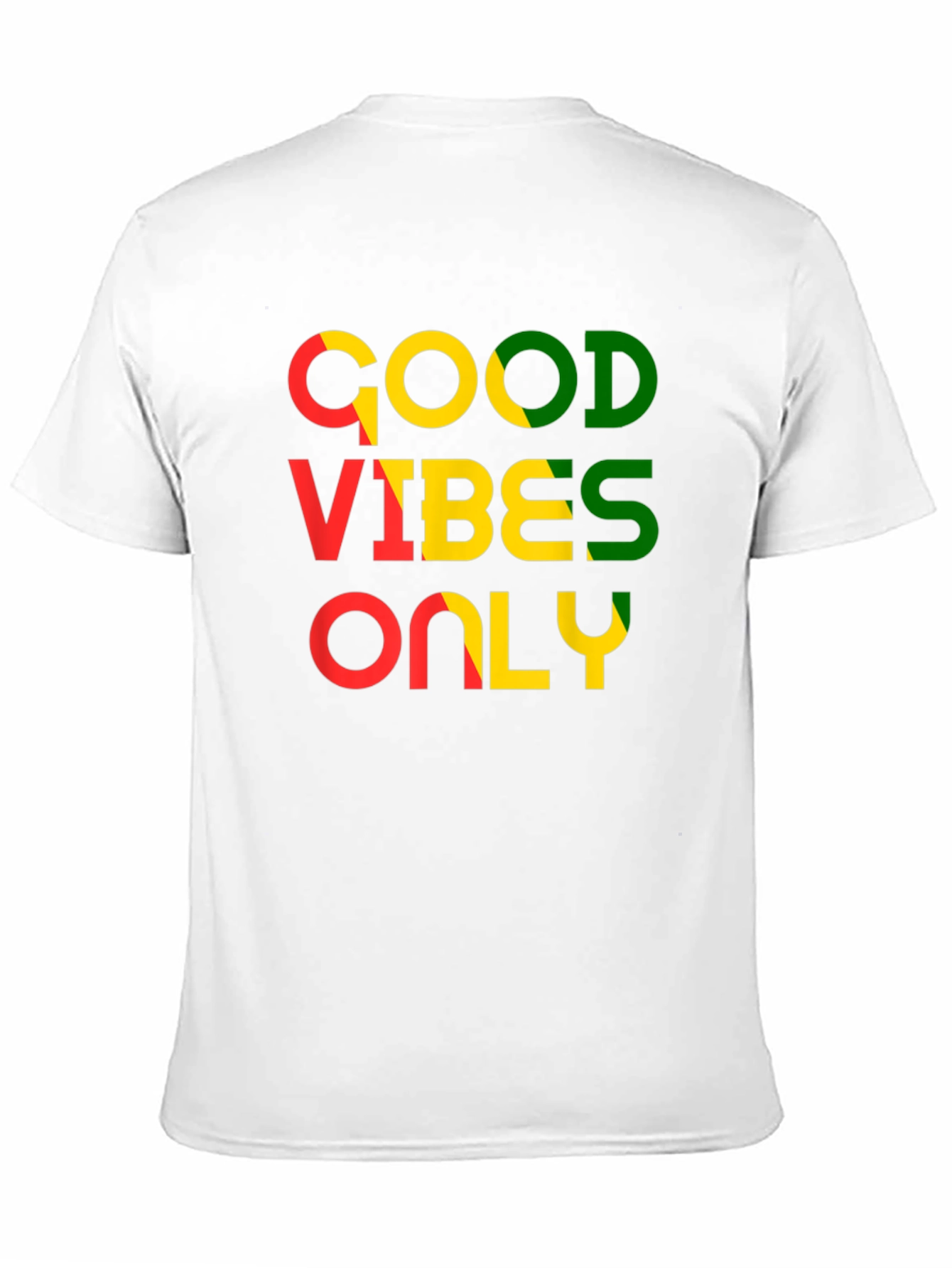 Camiseta Negra con Diseño Good Vibes Only