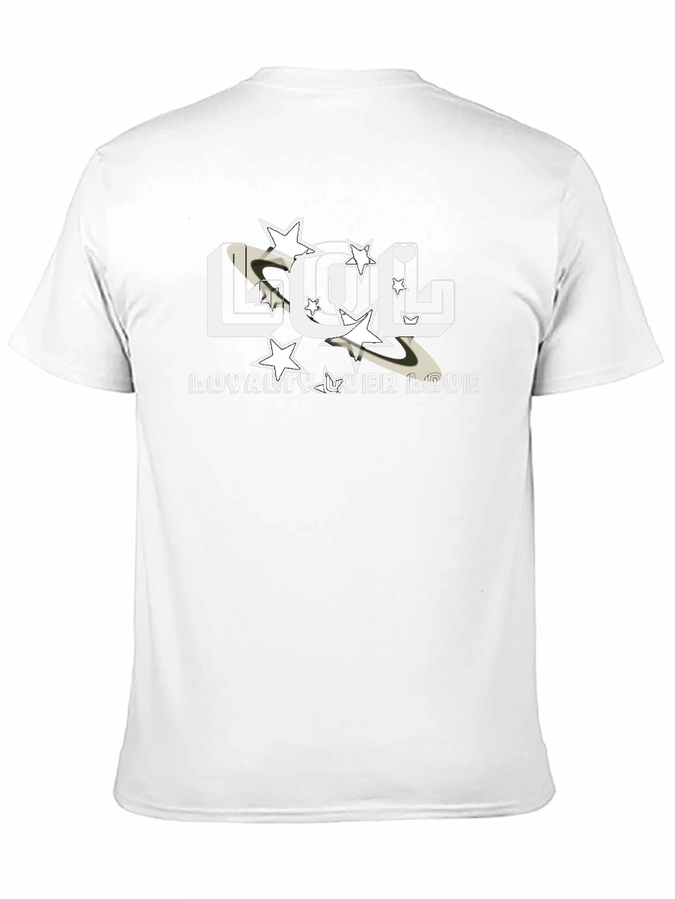 Camiseta Negra LOL - Lealtad Sobre Amor