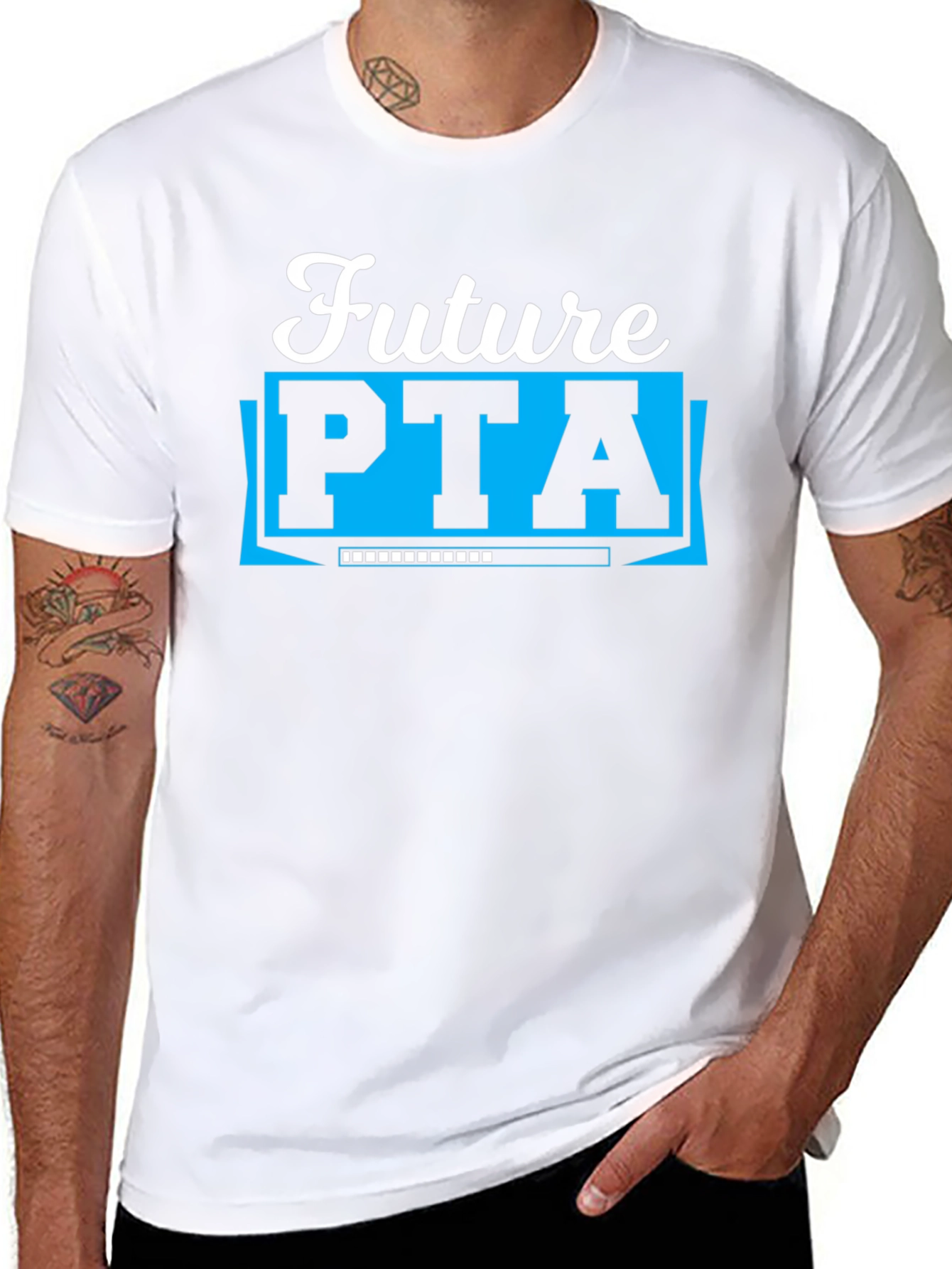Camiseta Negra Futuro PTA - Diseño Único