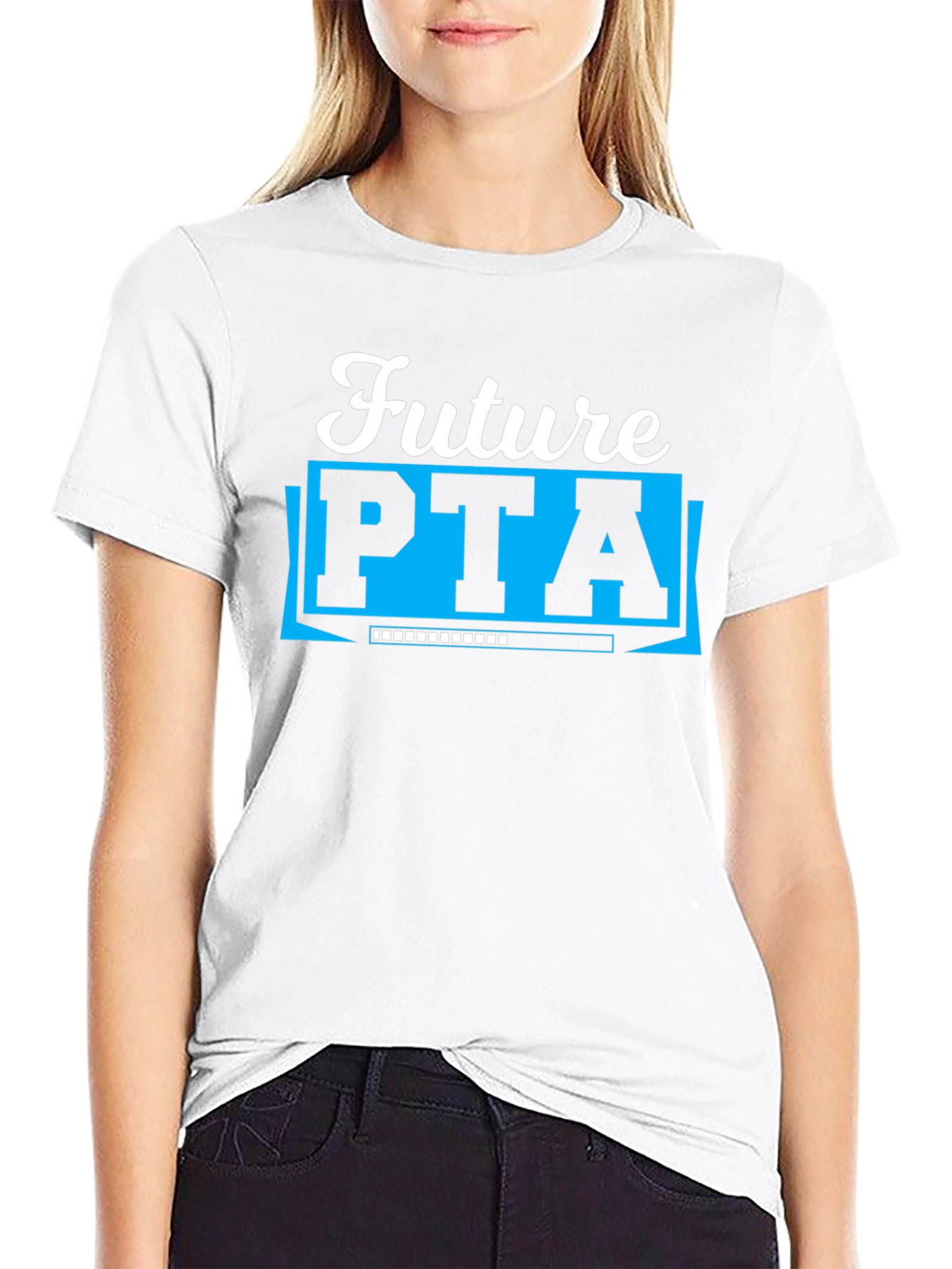 Camiseta Negra Futuro PTA - Diseño Único