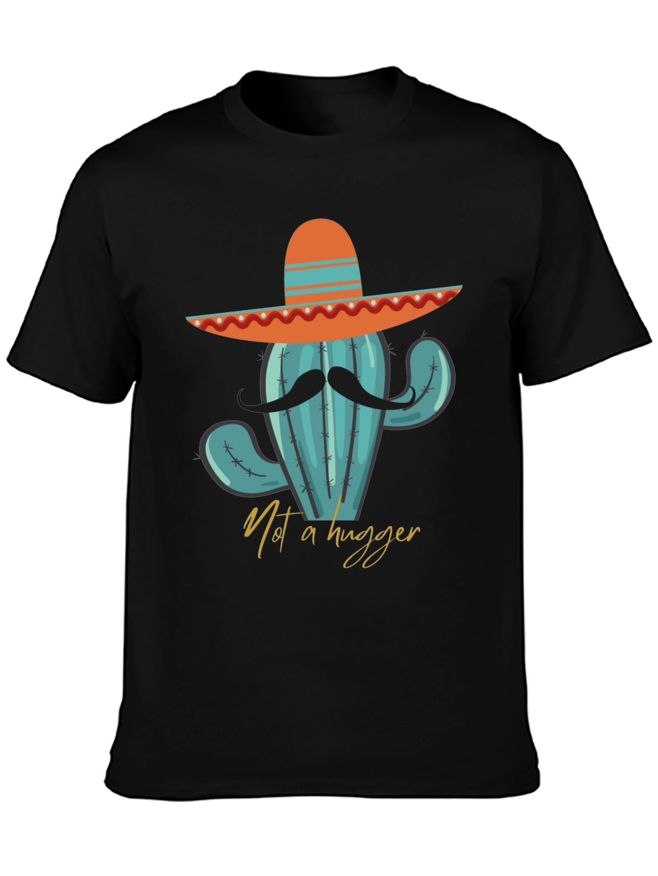 Camiseta Cactus con Sombrero - ¡No soy abrazador!