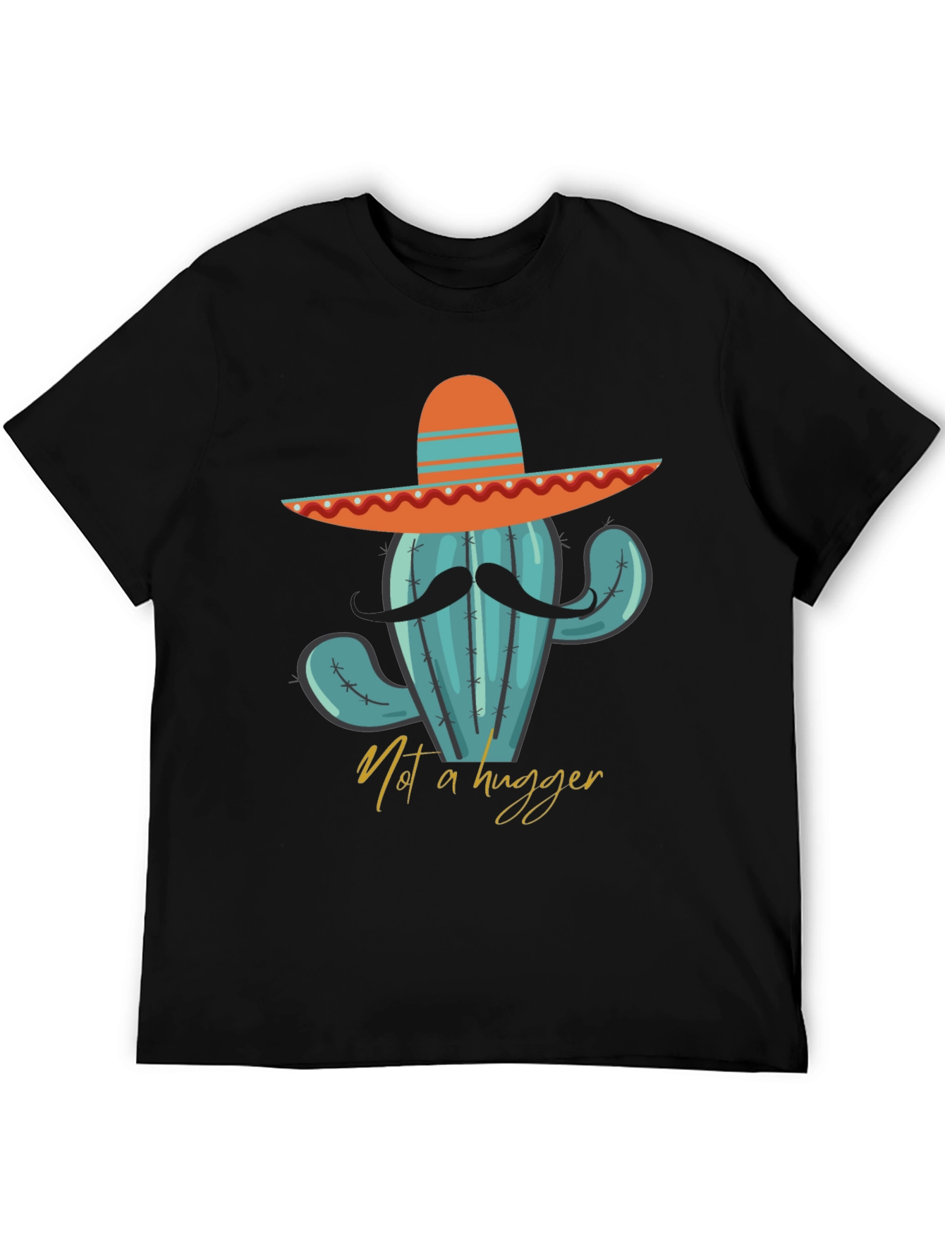 Camiseta Cactus con Sombrero - ¡No soy abrazador!