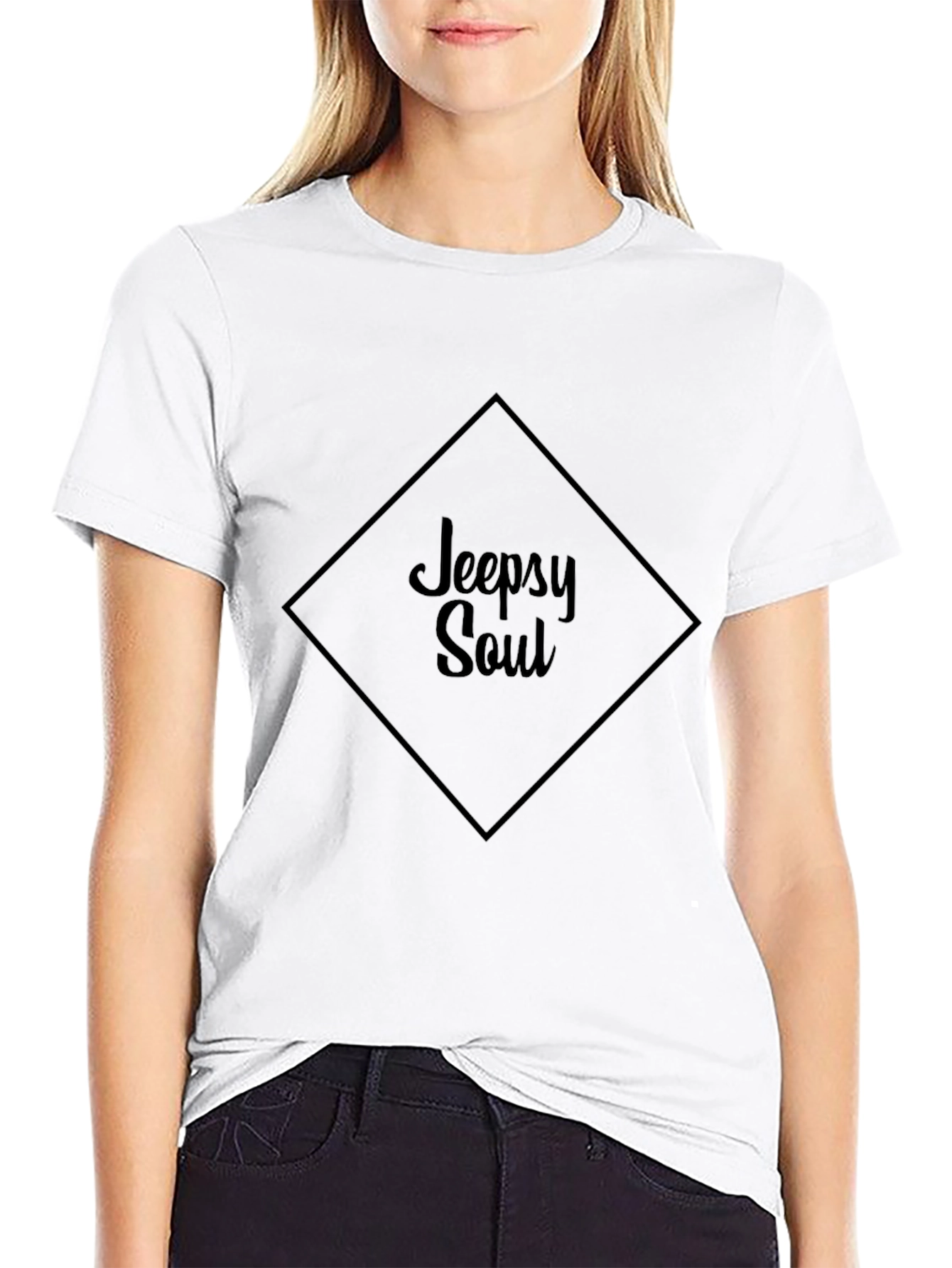Camiseta Negra Jeepy Soul para Hombre