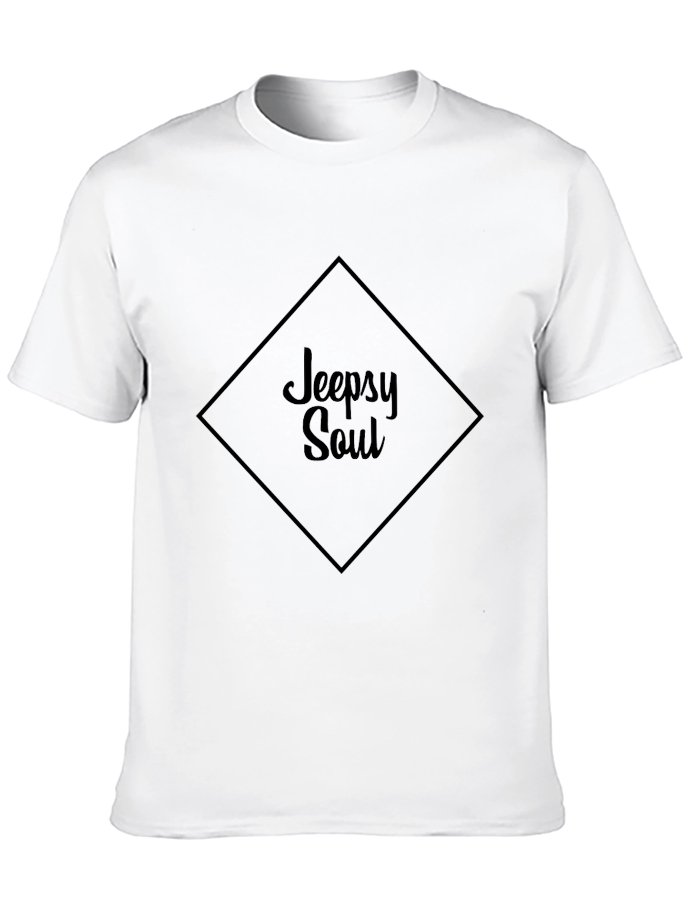 Camiseta Negra Jeepy Soul para Hombre