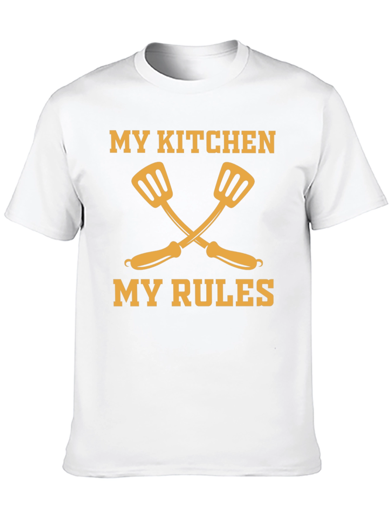 Camiseta Negra Mi Cocina Mis Reglas