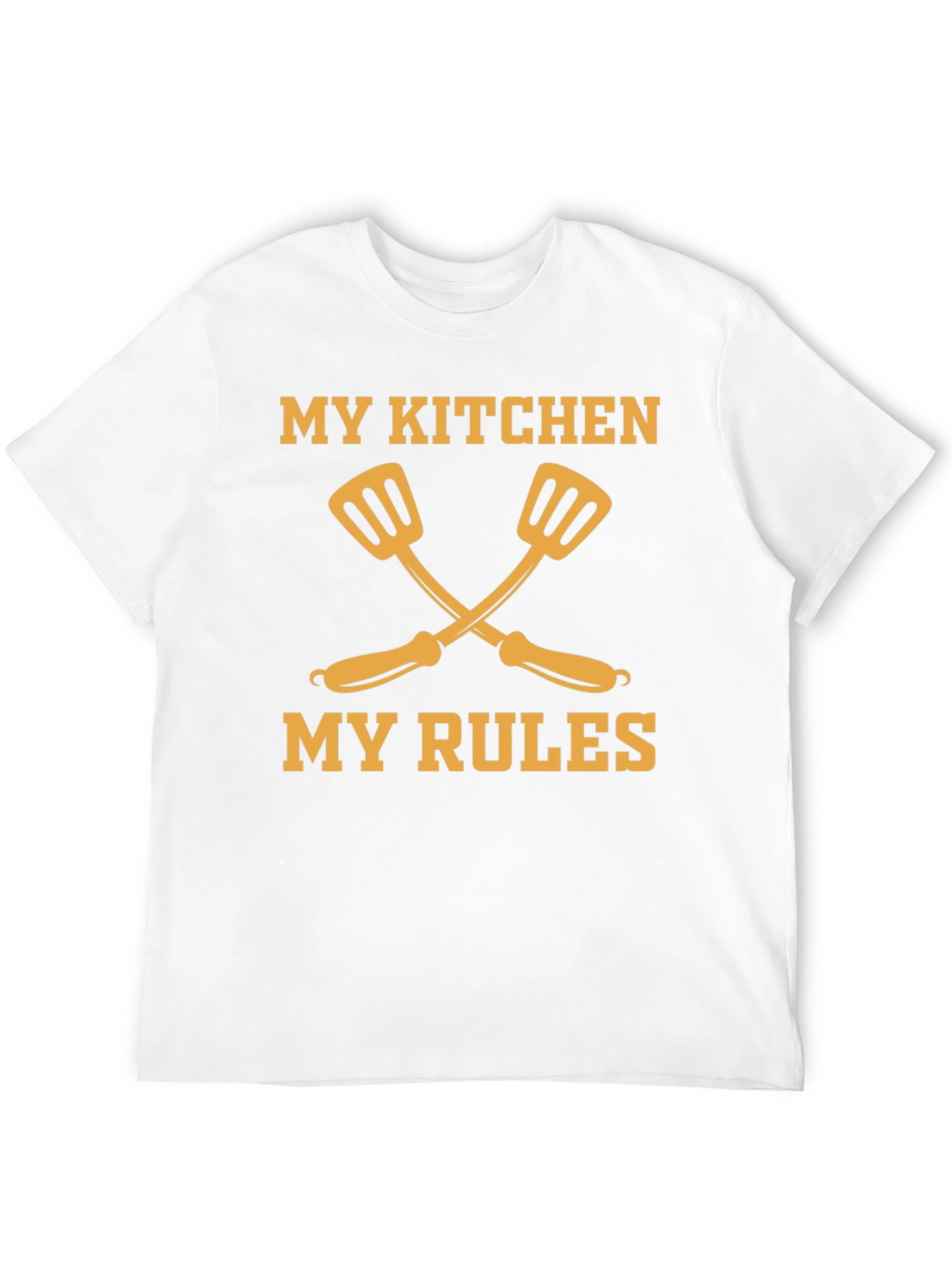 Camiseta Negra Mi Cocina Mis Reglas