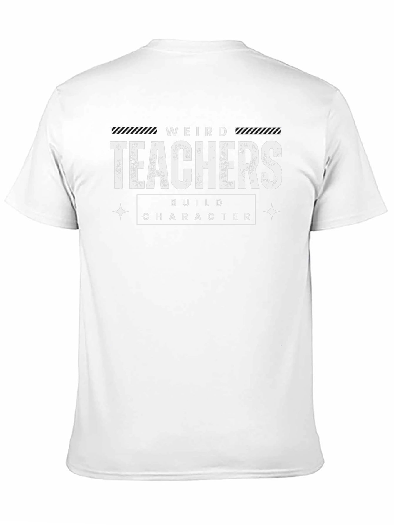 Camiseta Negra: Maestros Extraños Construyen Carácter