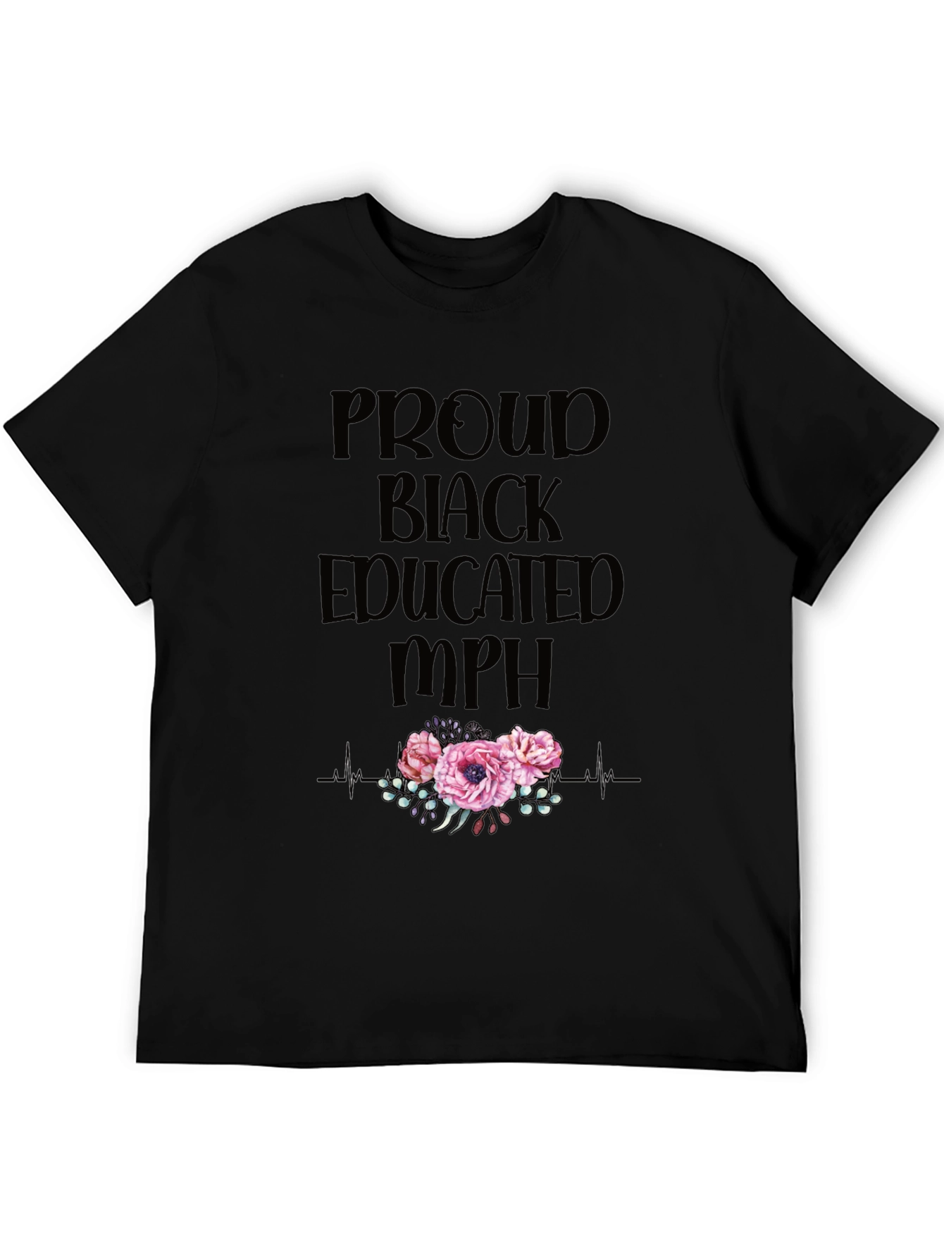 Camiseta Negra: Orgullo Educación y Estilo
