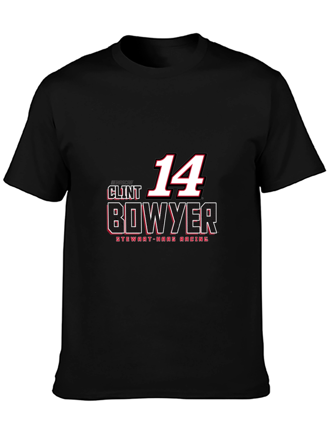 Camiseta Negra Clint Bowyer #14 - NASCAR