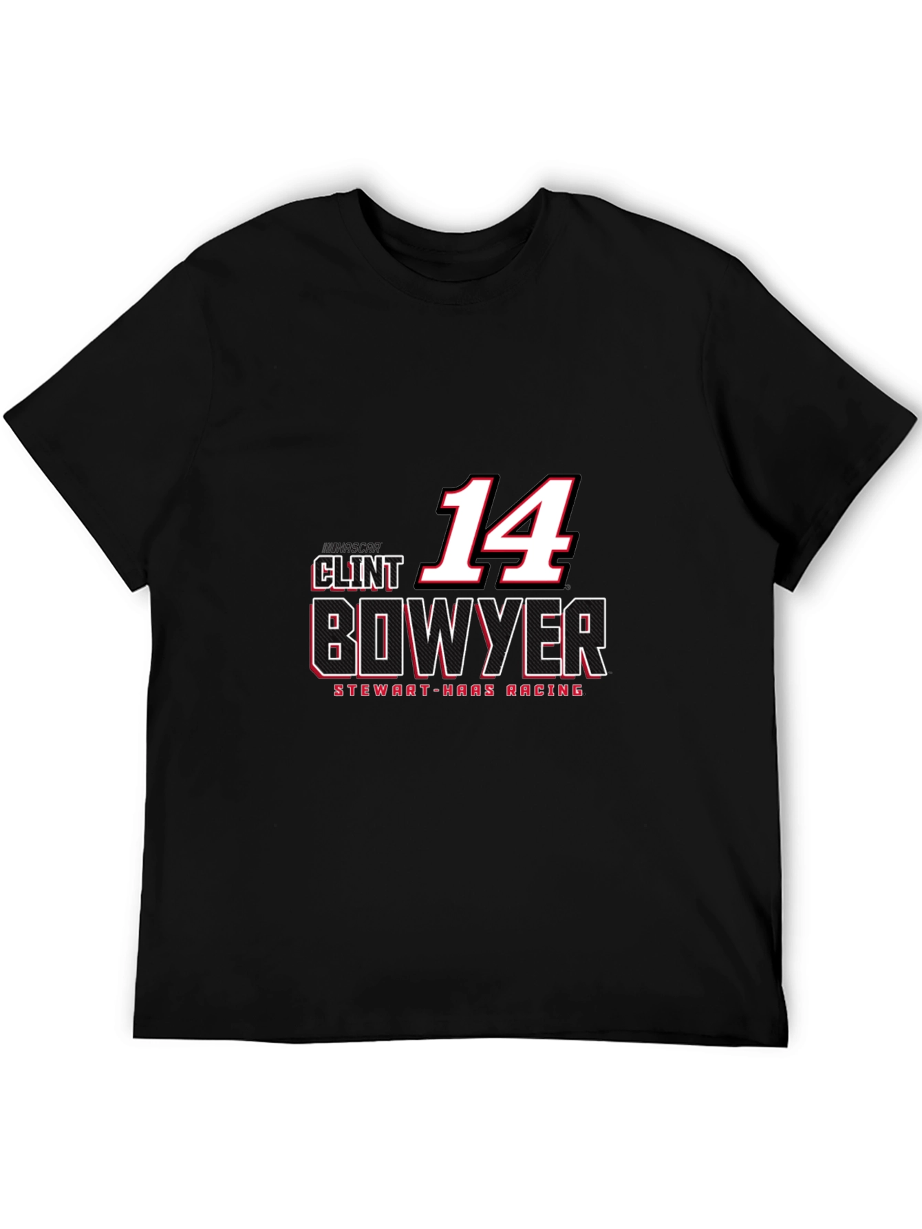 Camiseta Negra Clint Bowyer #14 - NASCAR