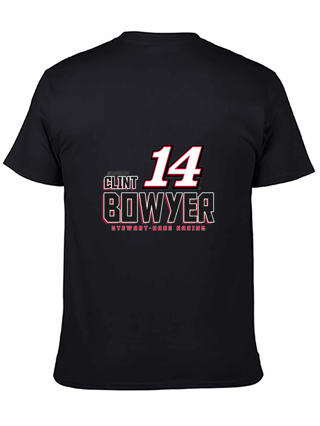 Camiseta Negra Clint Bowyer #14 - NASCAR