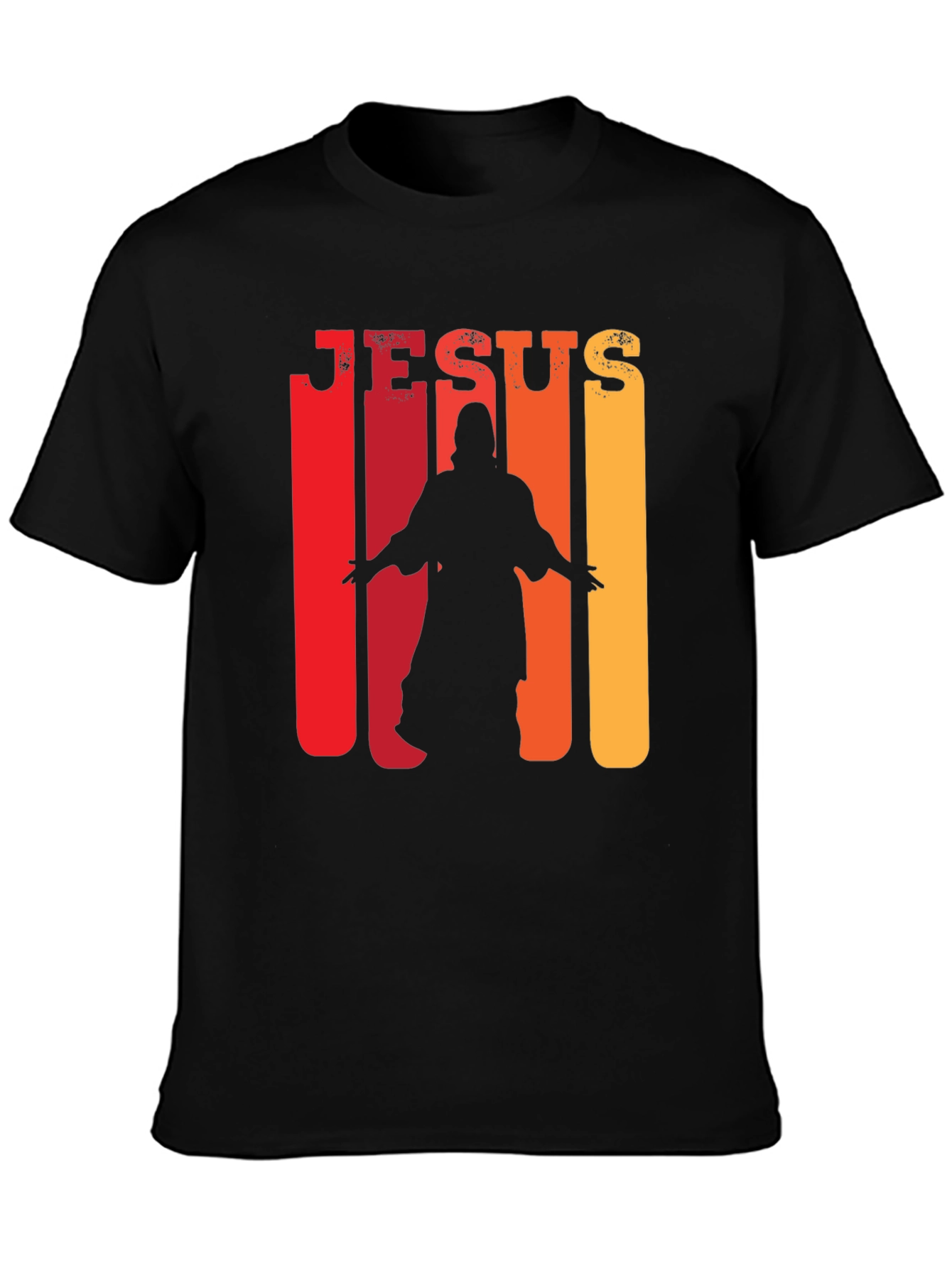 Camiseta Jesús Retro Hombre Algodón Suave Diseño Único