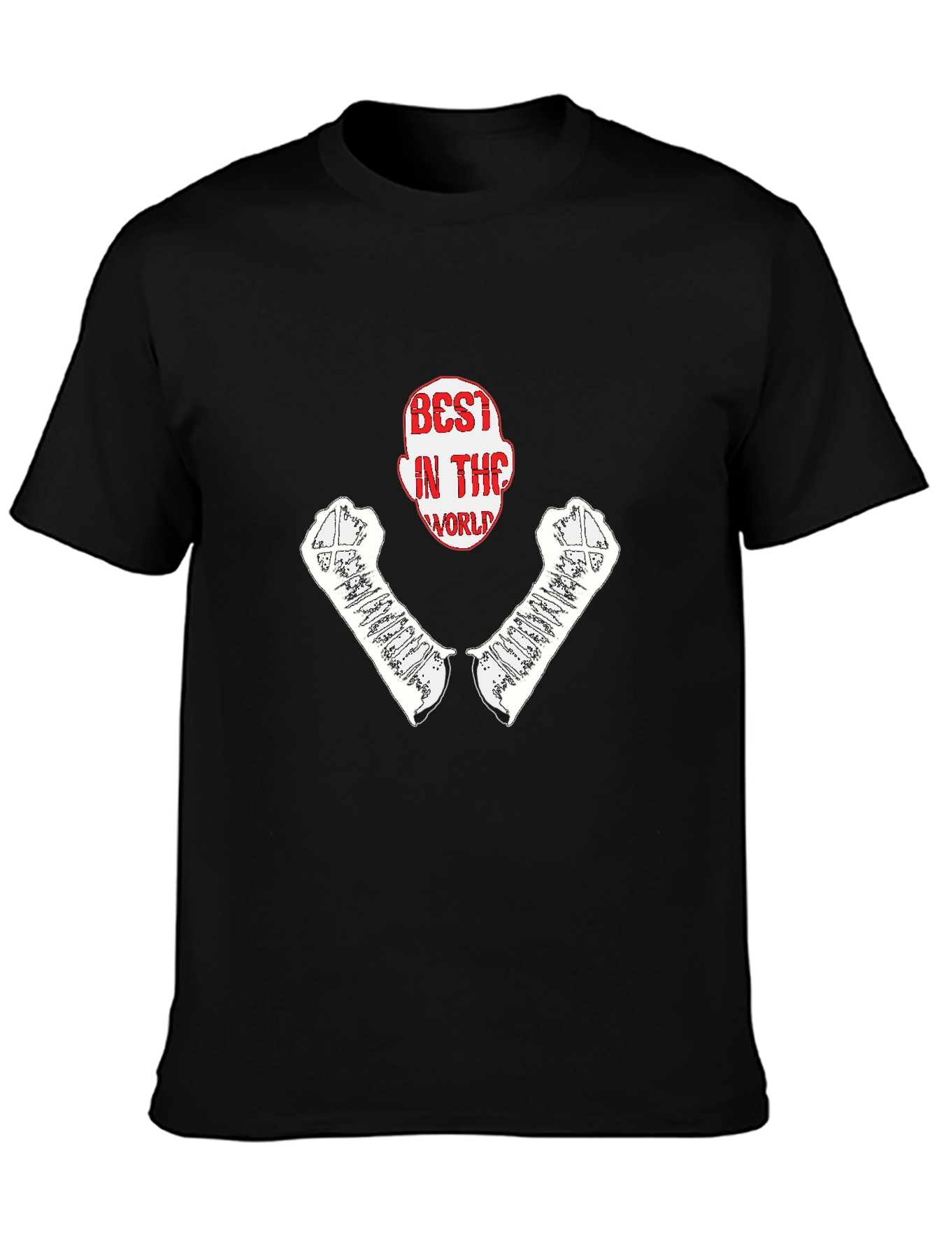 Camiseta Hombre Negra - Best in the World