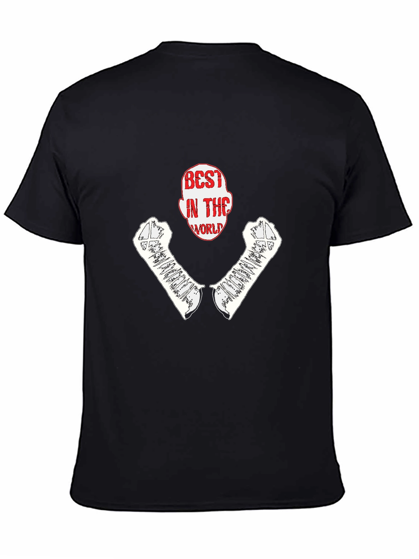 Camiseta Hombre Negra - Best in the World