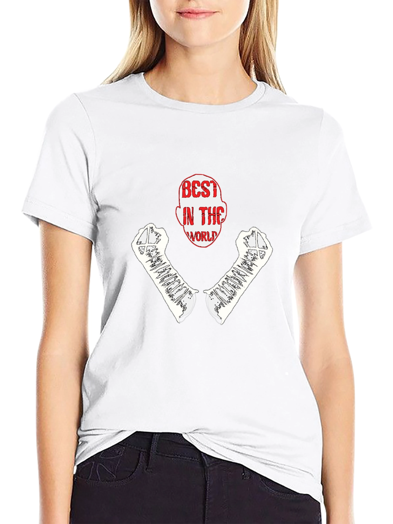 Camiseta Hombre Negra - Best in the World