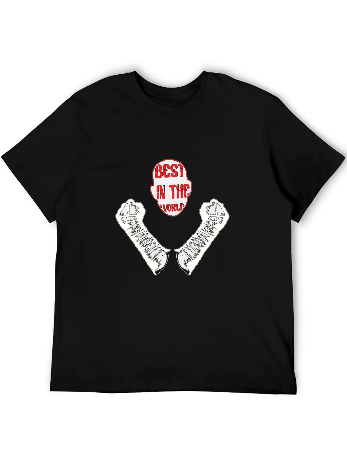 Camiseta Hombre Negra - Best in the World