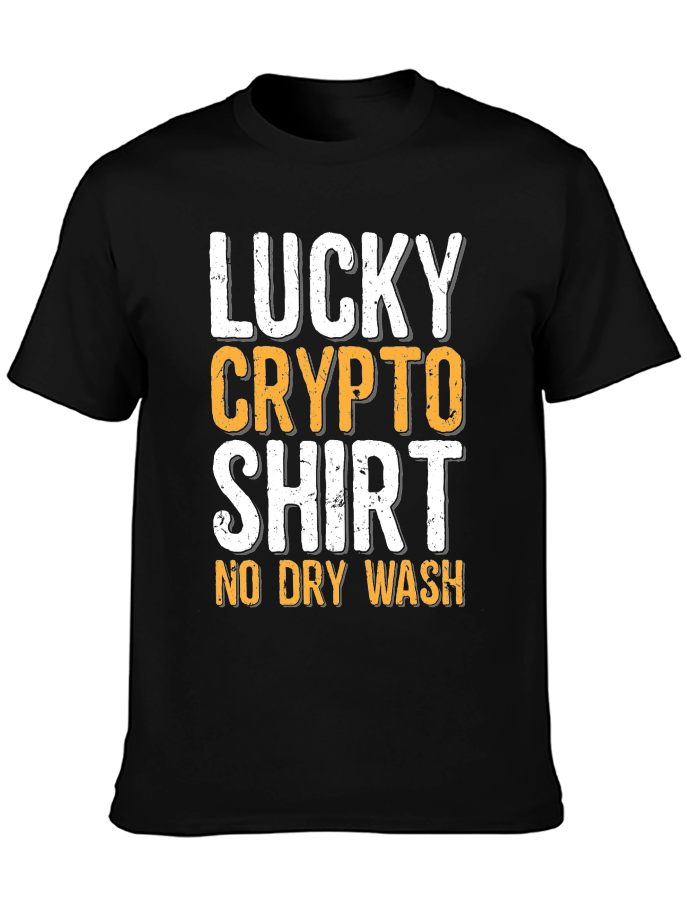 Camiseta Lucky Crypto - ¡Sin Lavado en Seco!