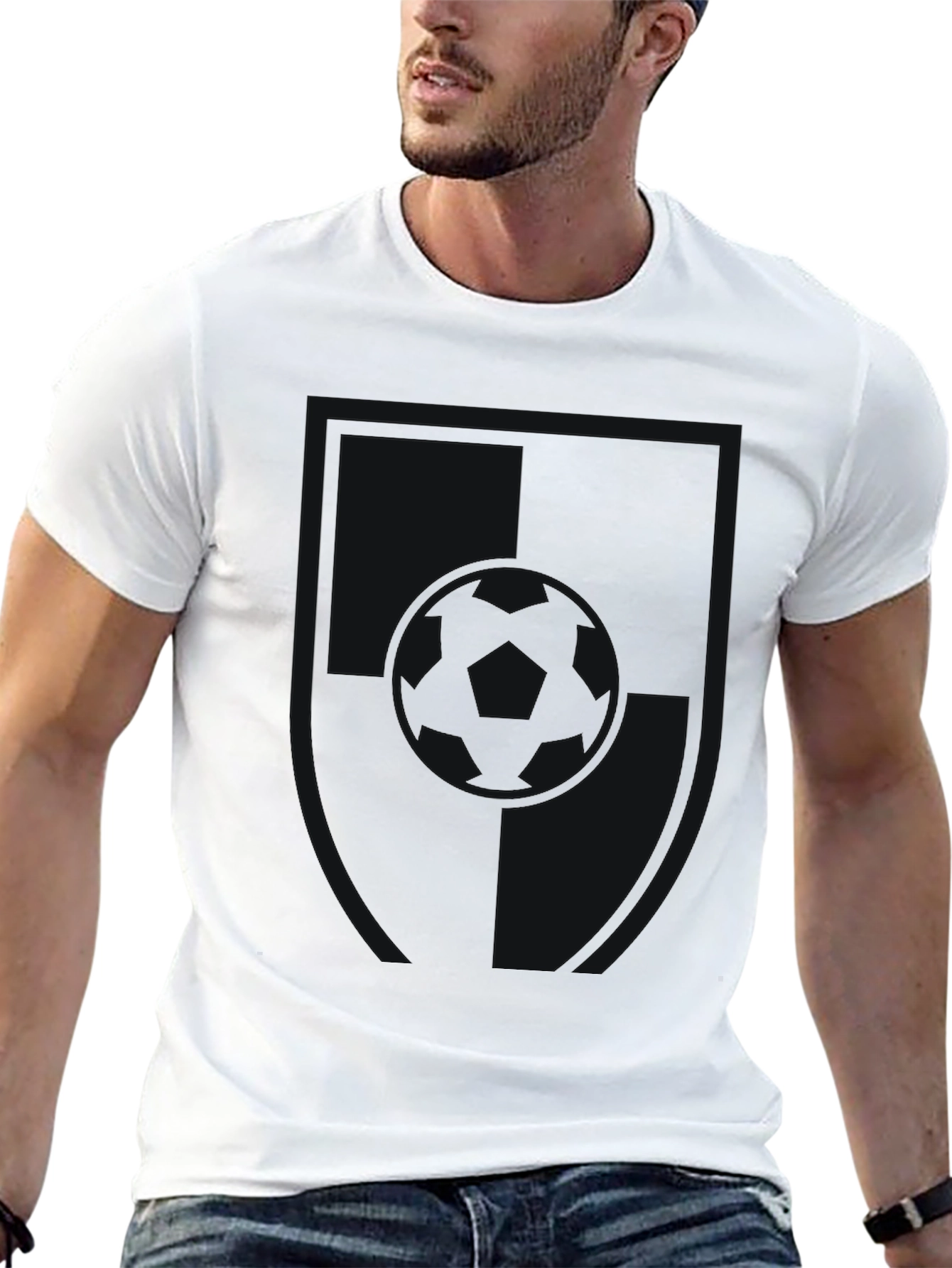 Camiseta Negra Clásica Casual