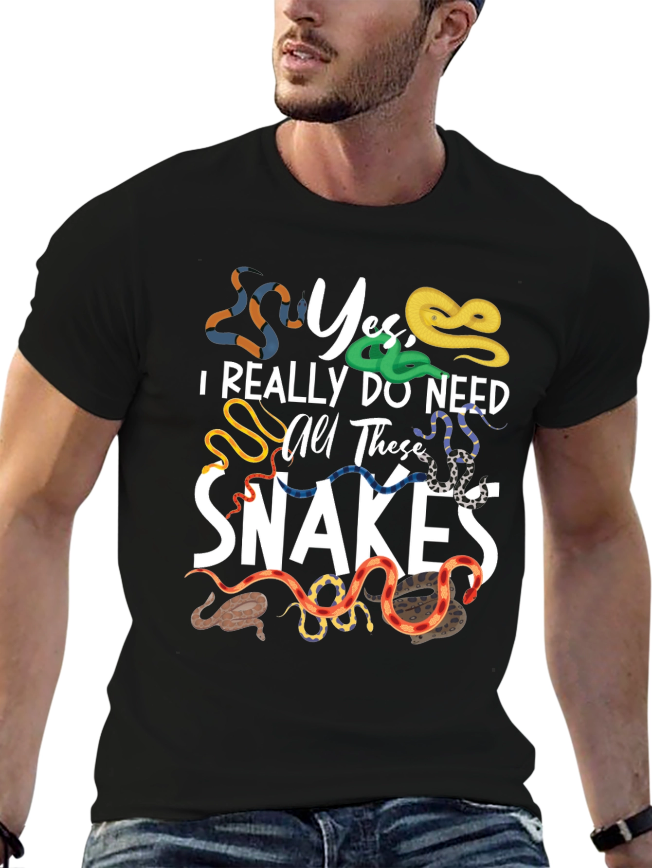 Camiseta Sí necesito todas estas serpientes