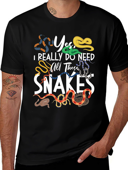 Camiseta Sí necesito todas estas serpientes