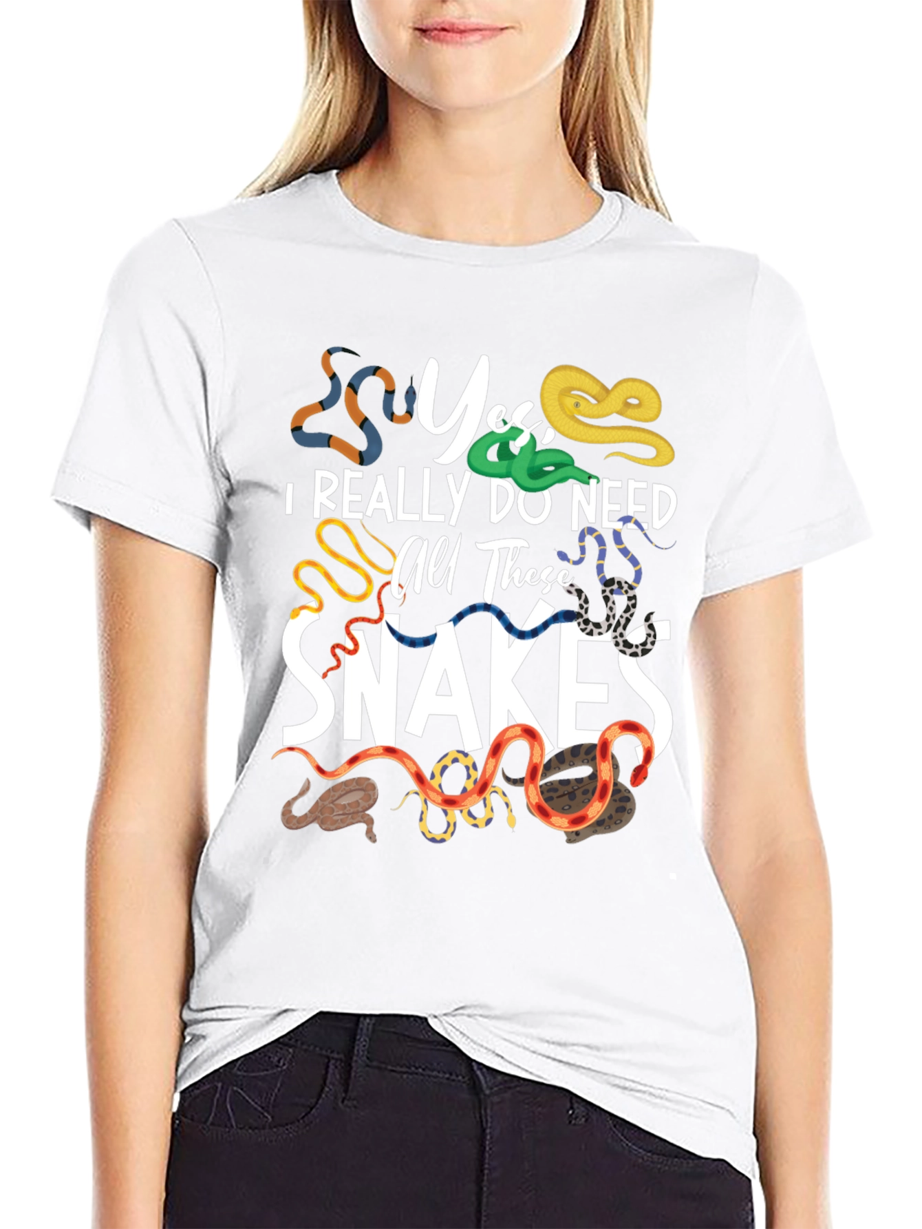 Camiseta Sí necesito todas estas serpientes