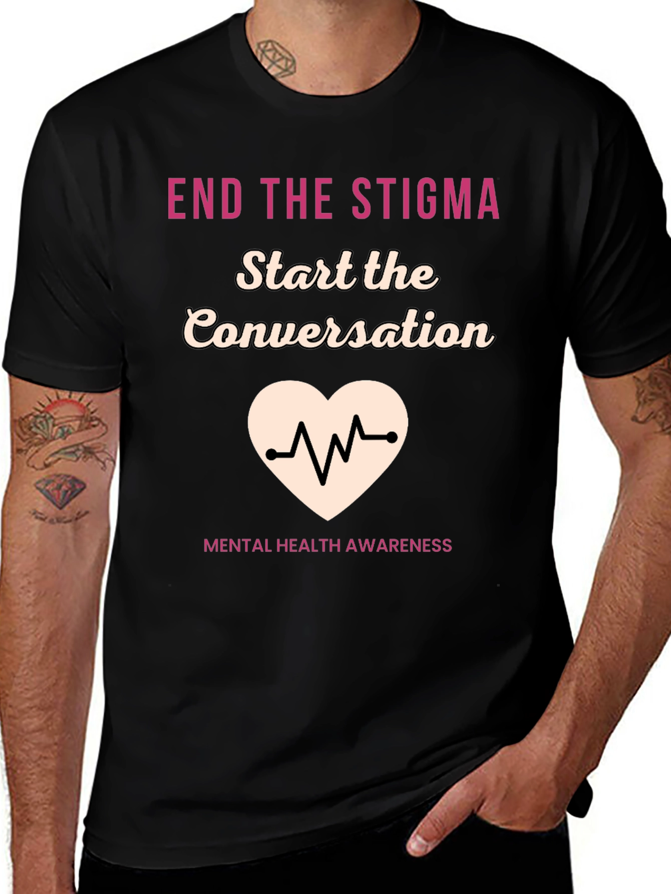 Camiseta Concientización Salud Mental