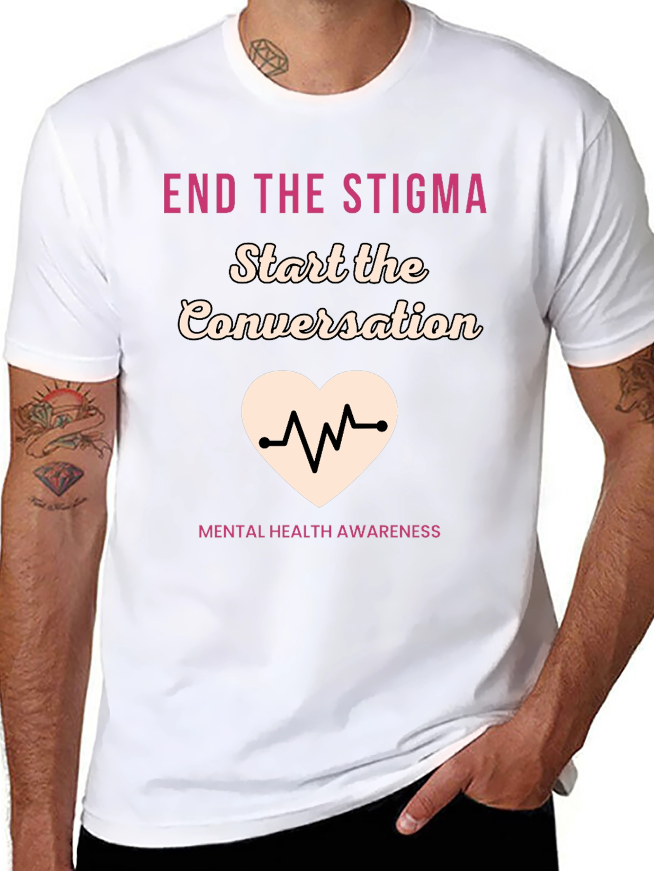 Camiseta Concientización Salud Mental
