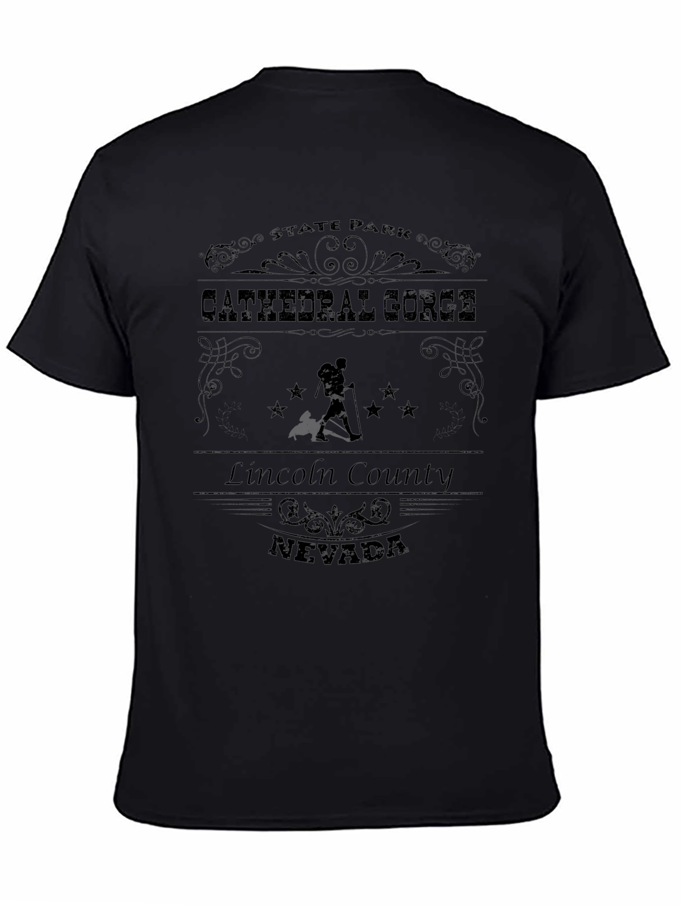 Camiseta Negra Cathedral Gorge State Park