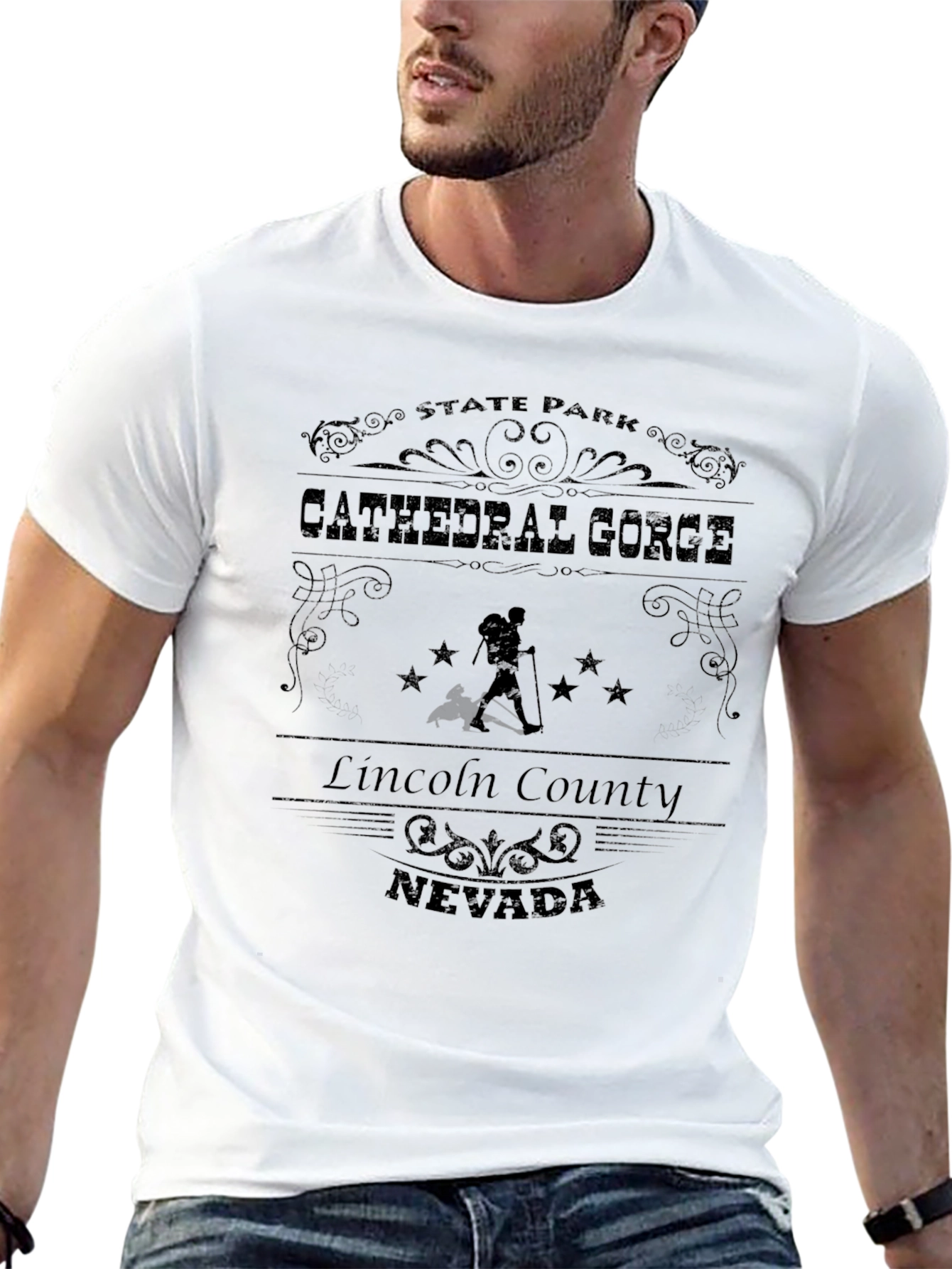 Camiseta Negra Cathedral Gorge State Park